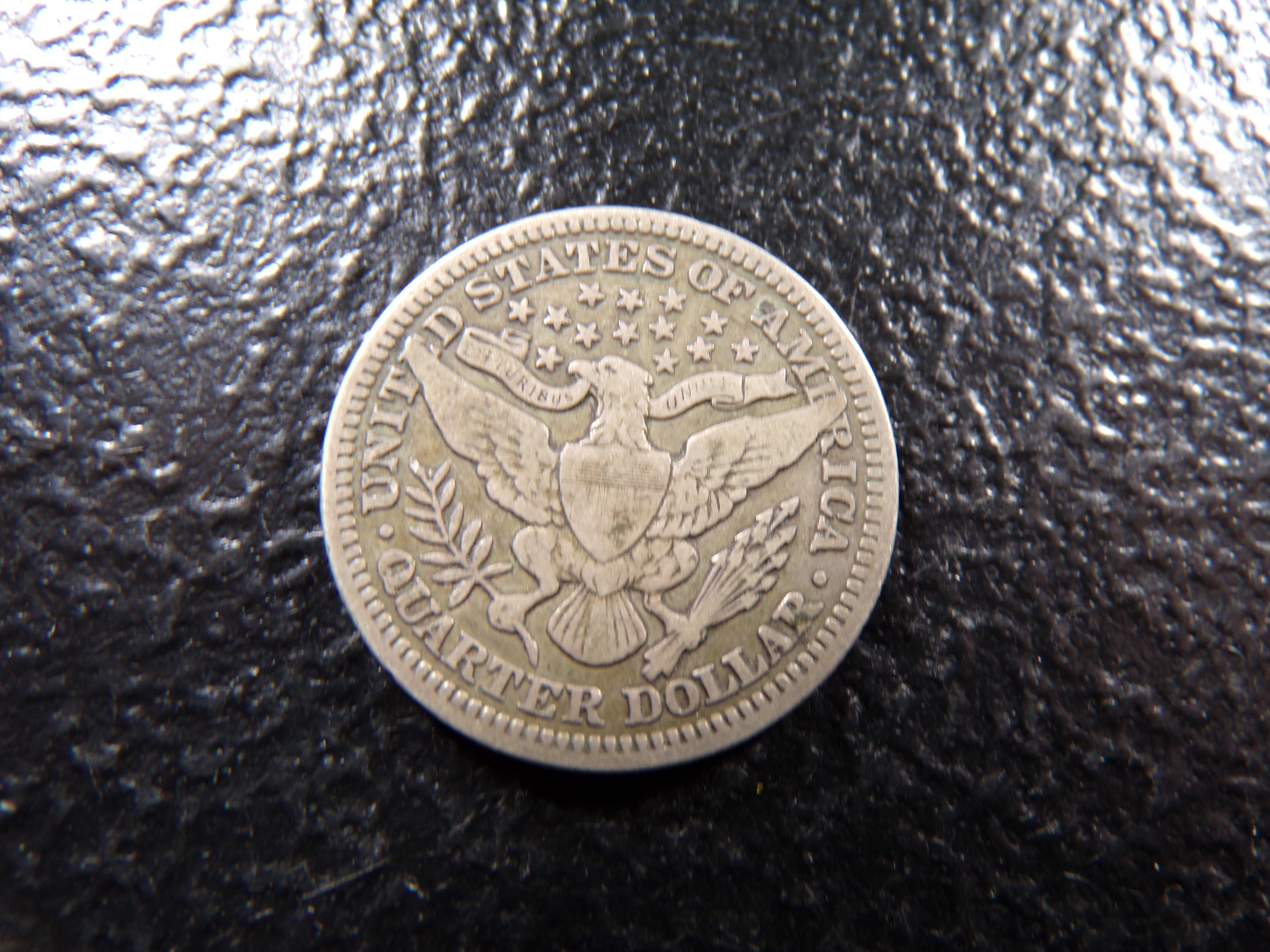 1909 BARBER SILVER QUARTER