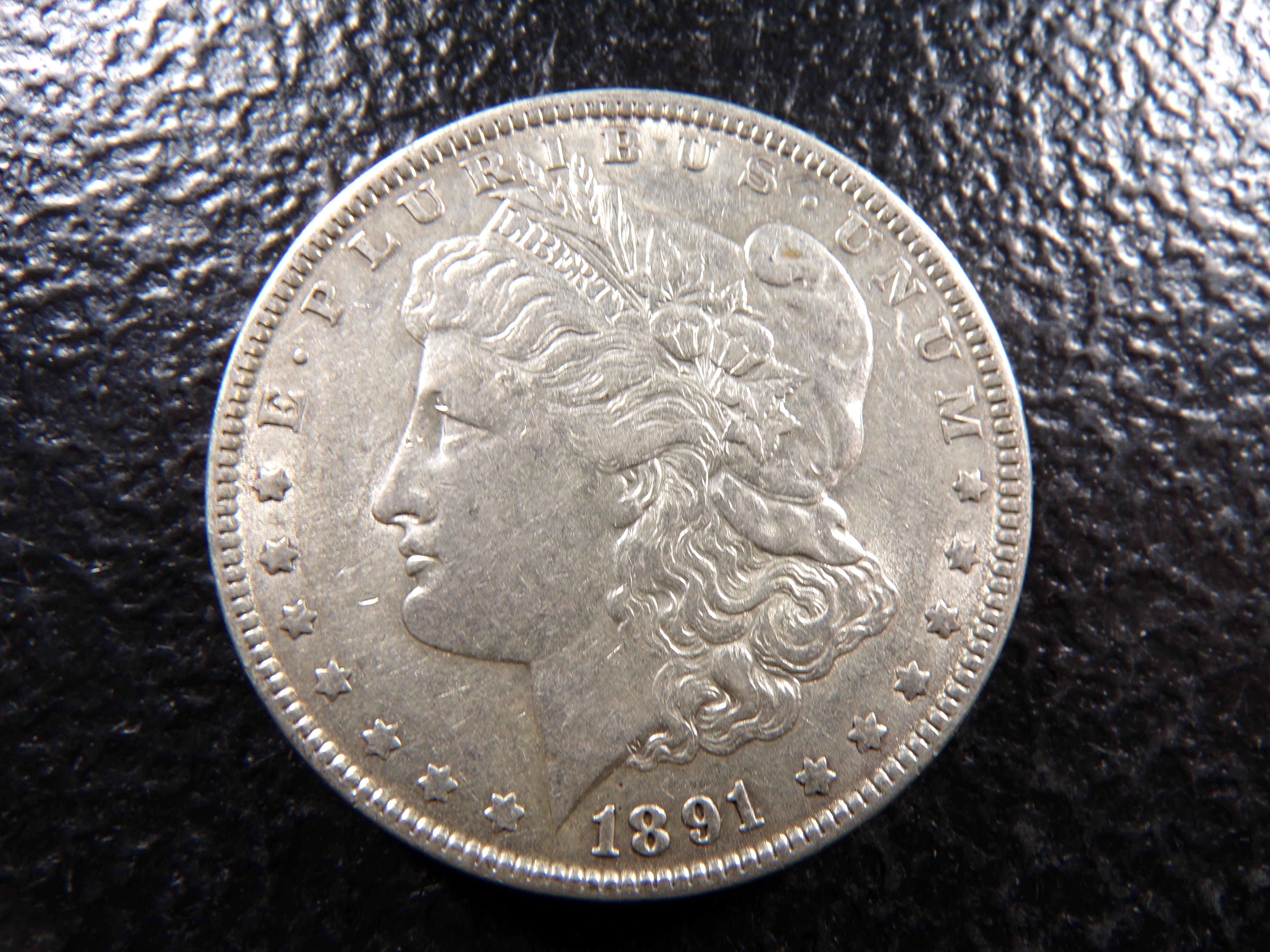 1891 MORGAN SILVER DOLLAR