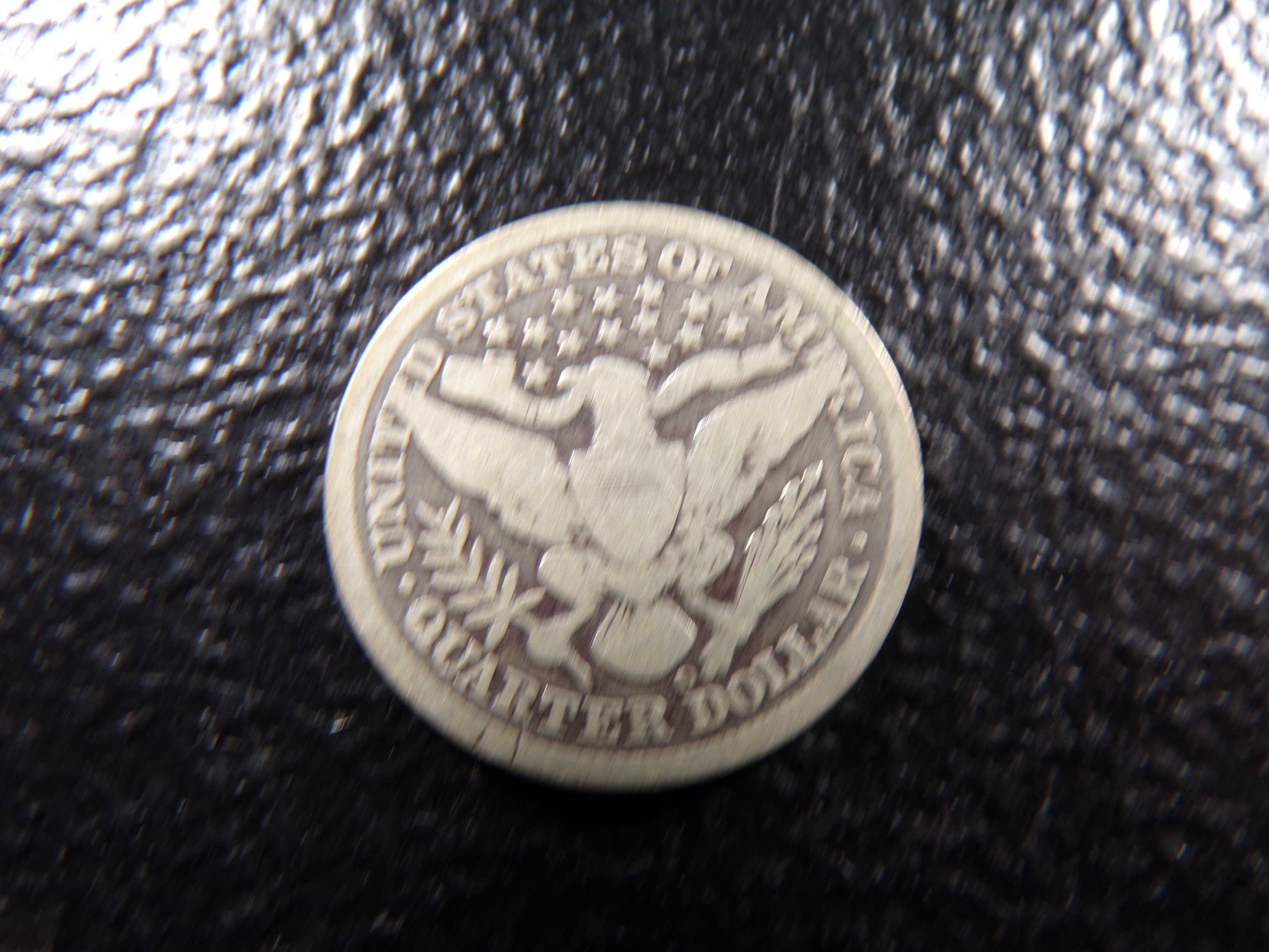 1893-O BARBER SILVER QUARTER
