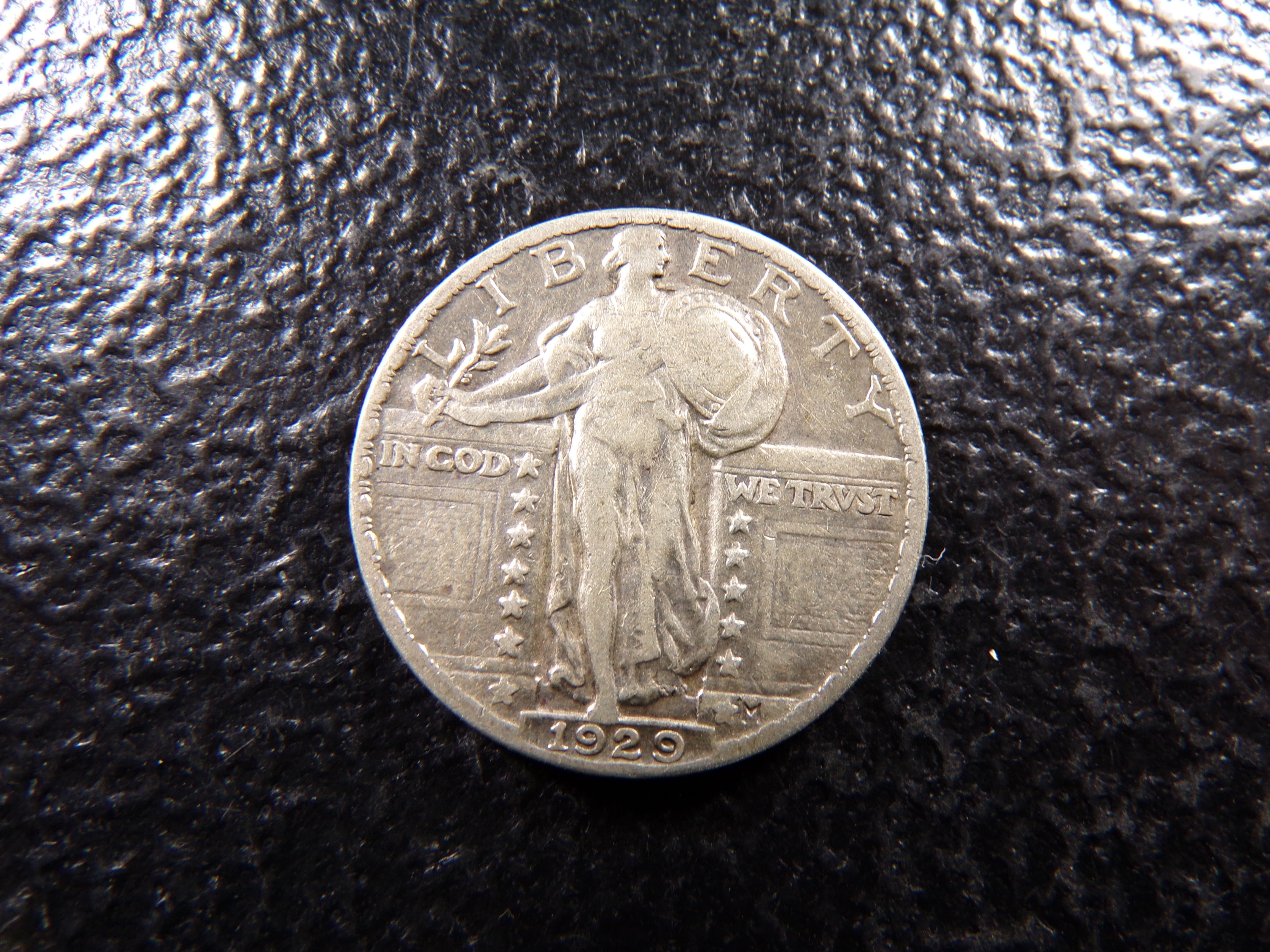1929 STANDING LIBERTY SILVER QUARTER