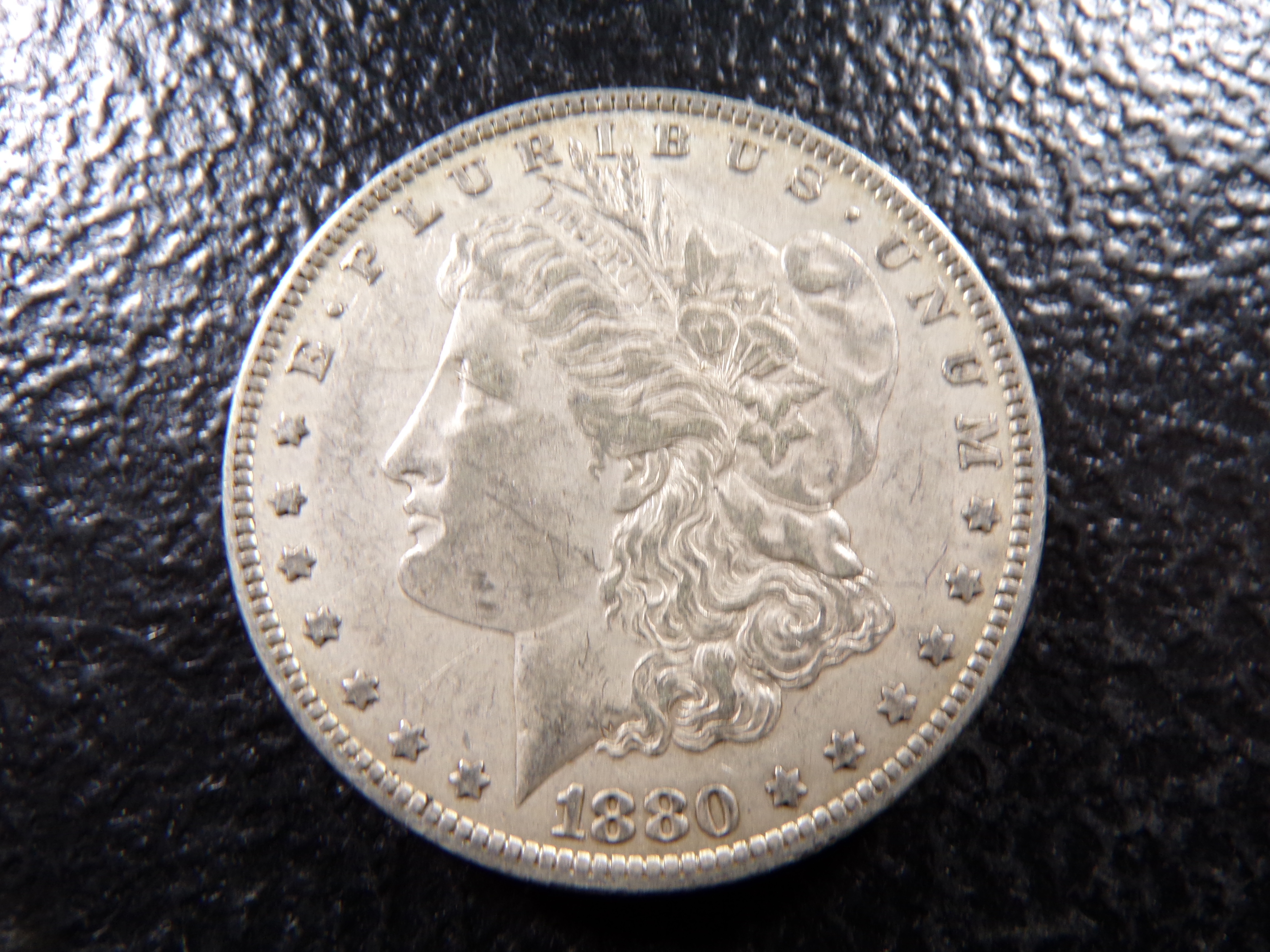 1880-O MORGAN SILVER DOLLAR