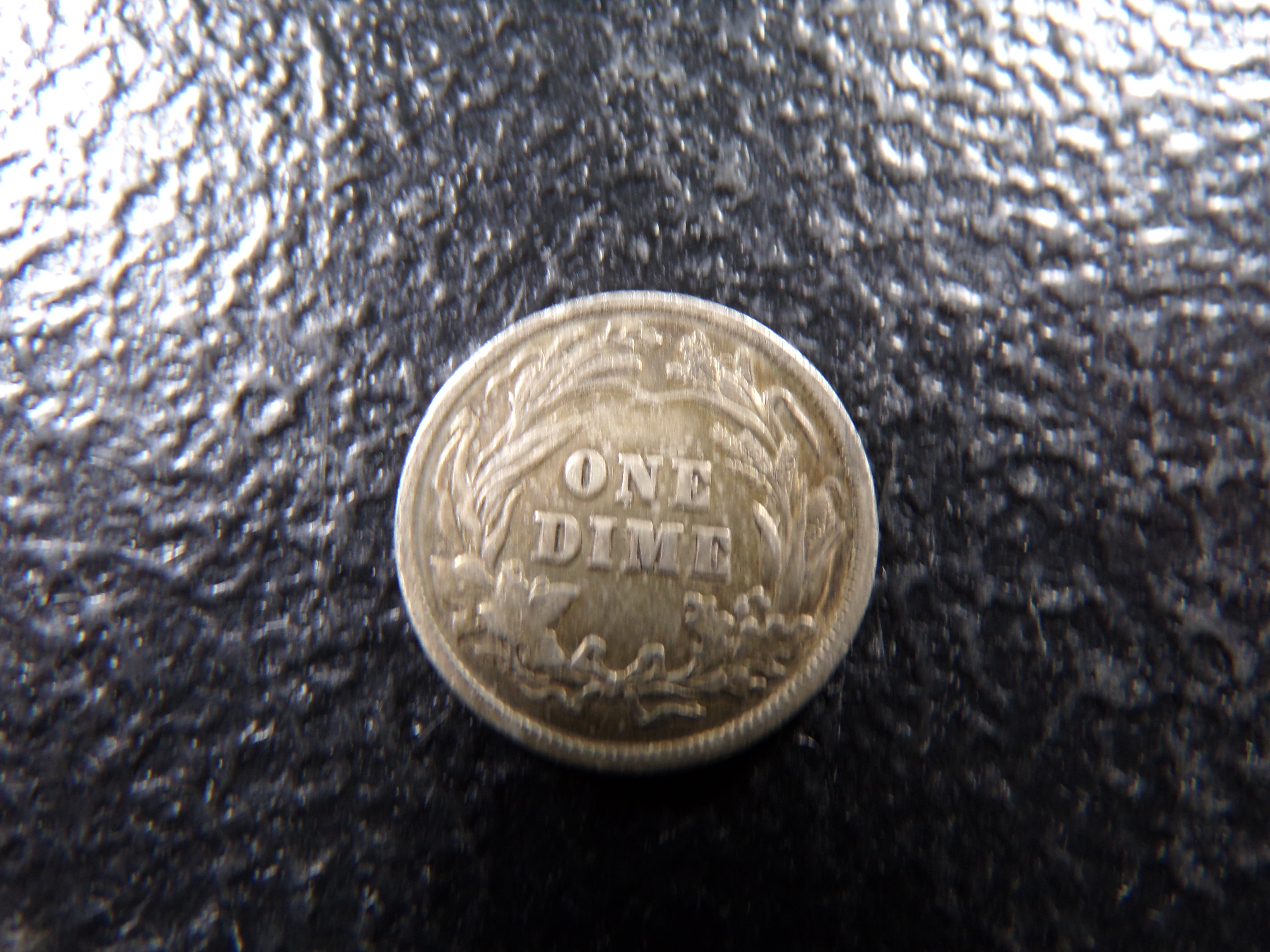 1900 BARBER SILVER DIME