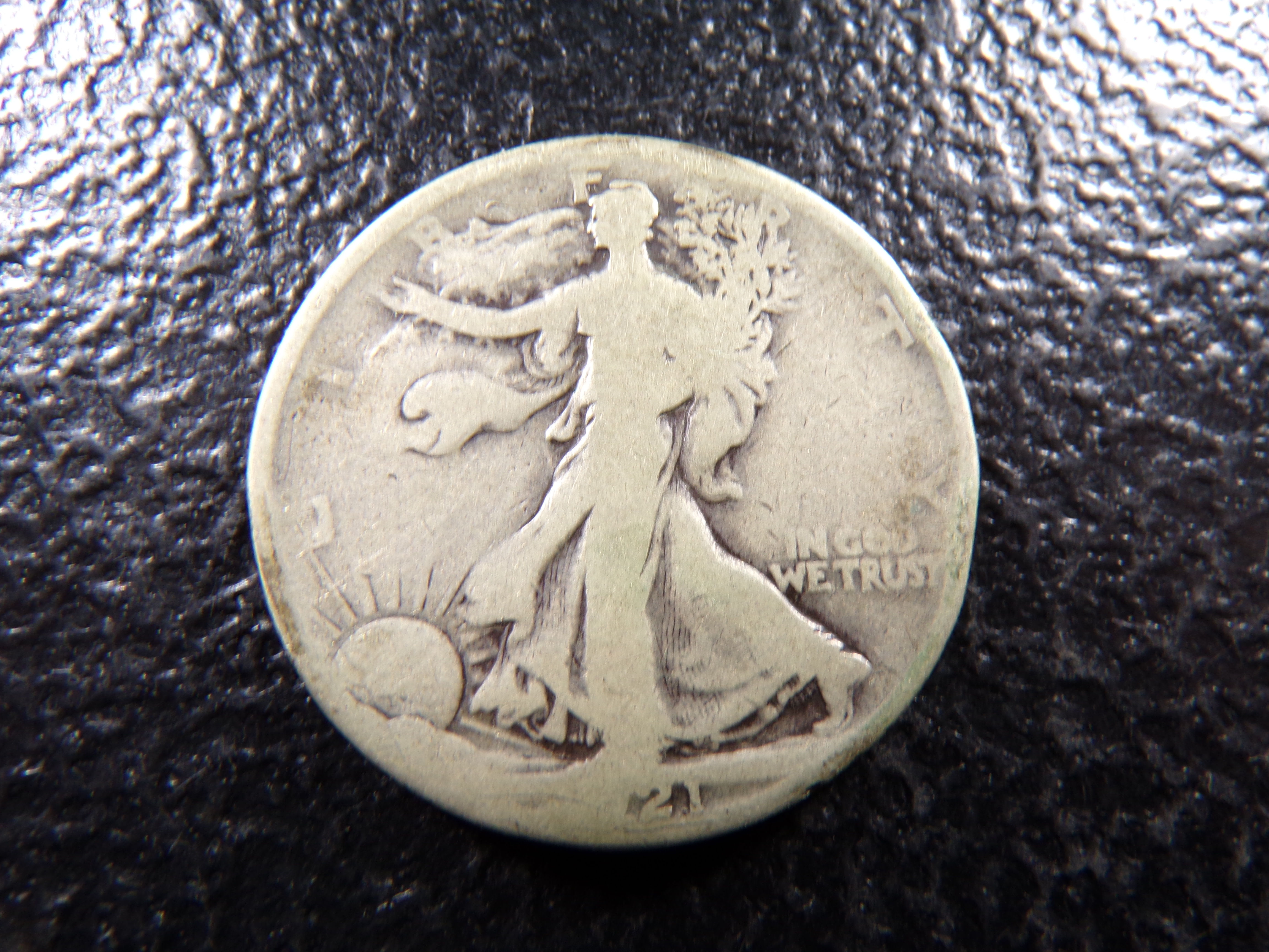 1921 RARE DATE WALKING LIBERTY SILVER HALF DOLLAR