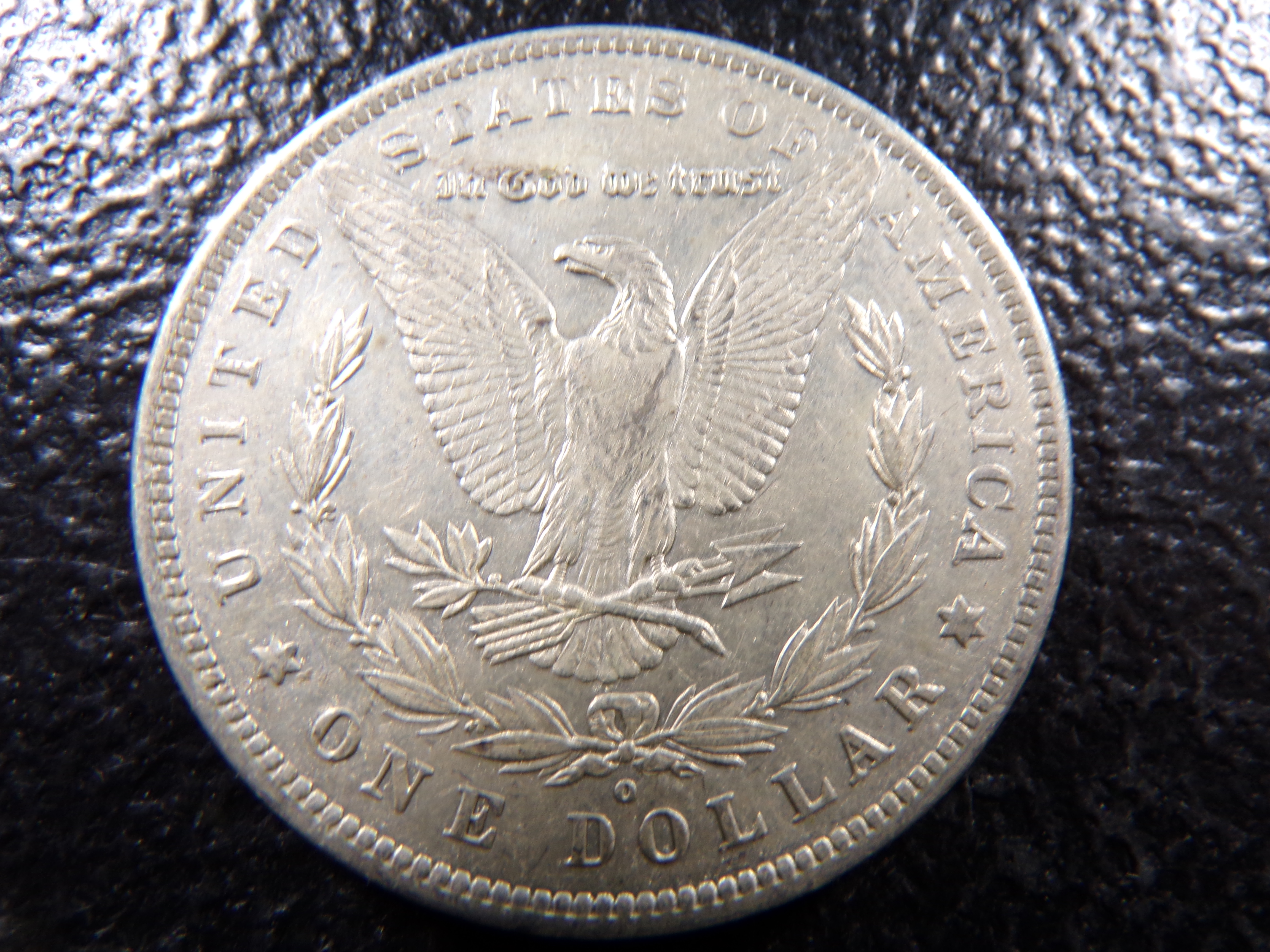 1880-O MORGAN SILVER DOLLAR