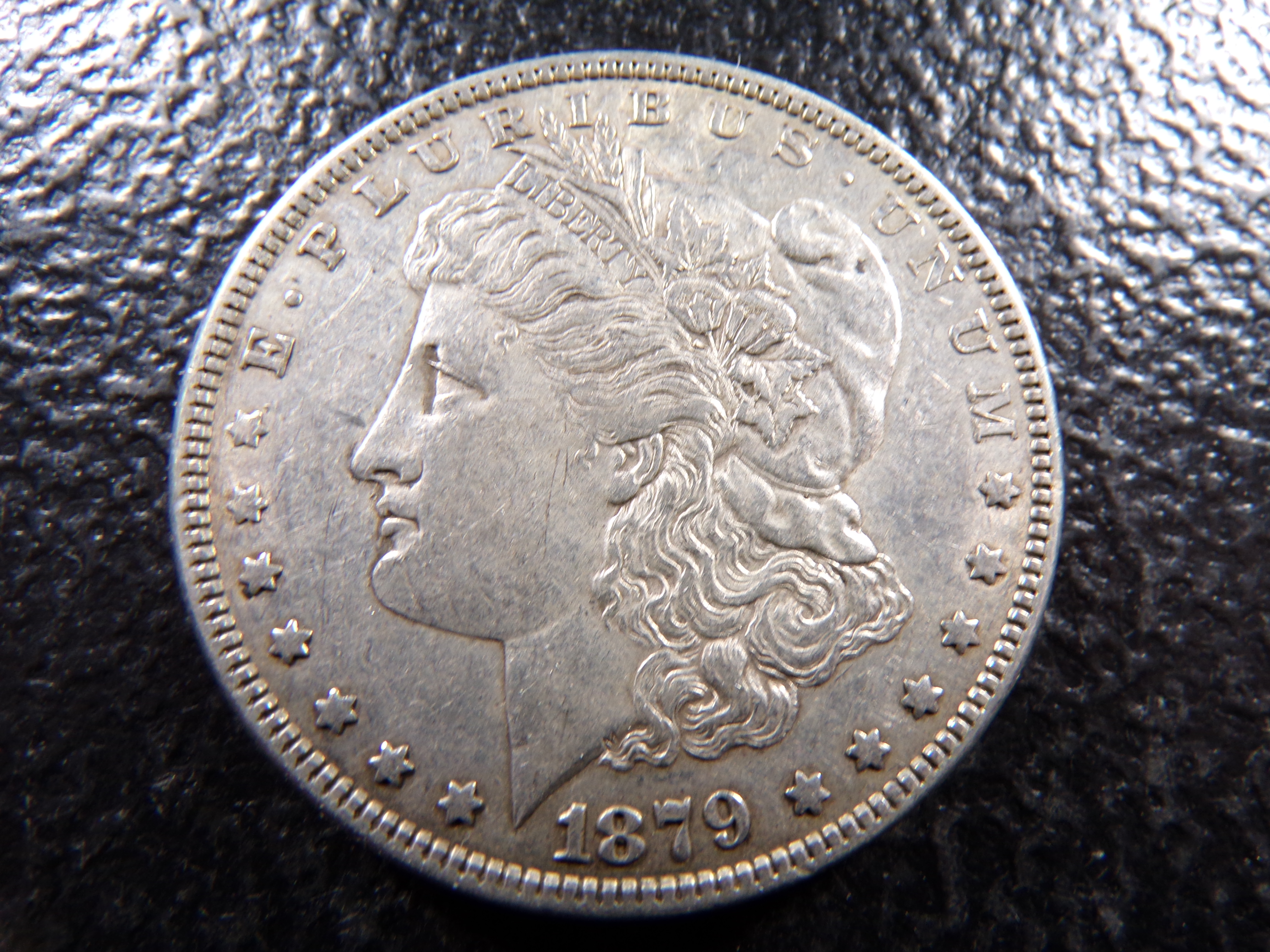 1879 MORGAN SILVER DOLLAR