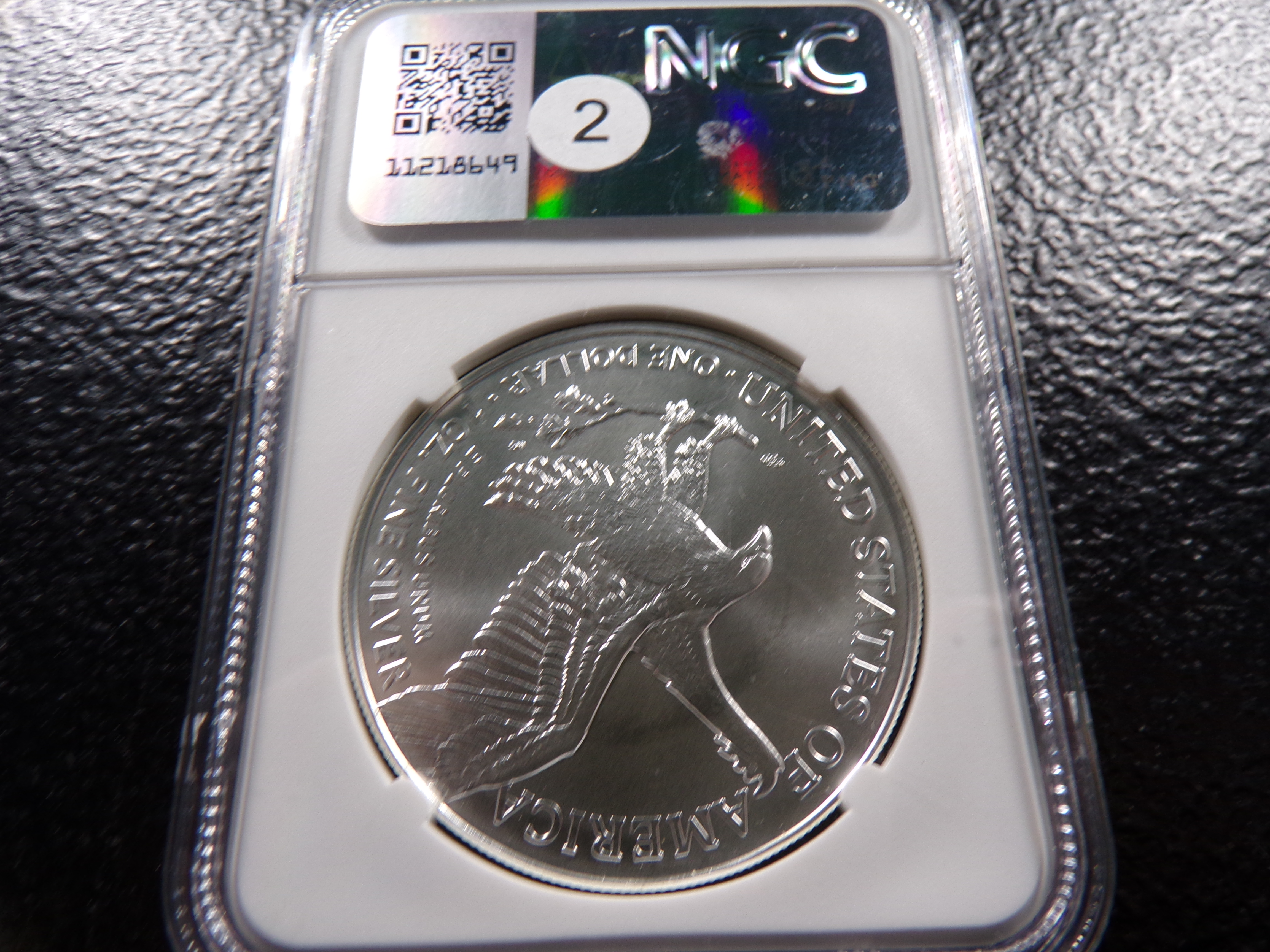 2025 NGC MS70 AMERICAN SILVER EAGLE DOLLAR