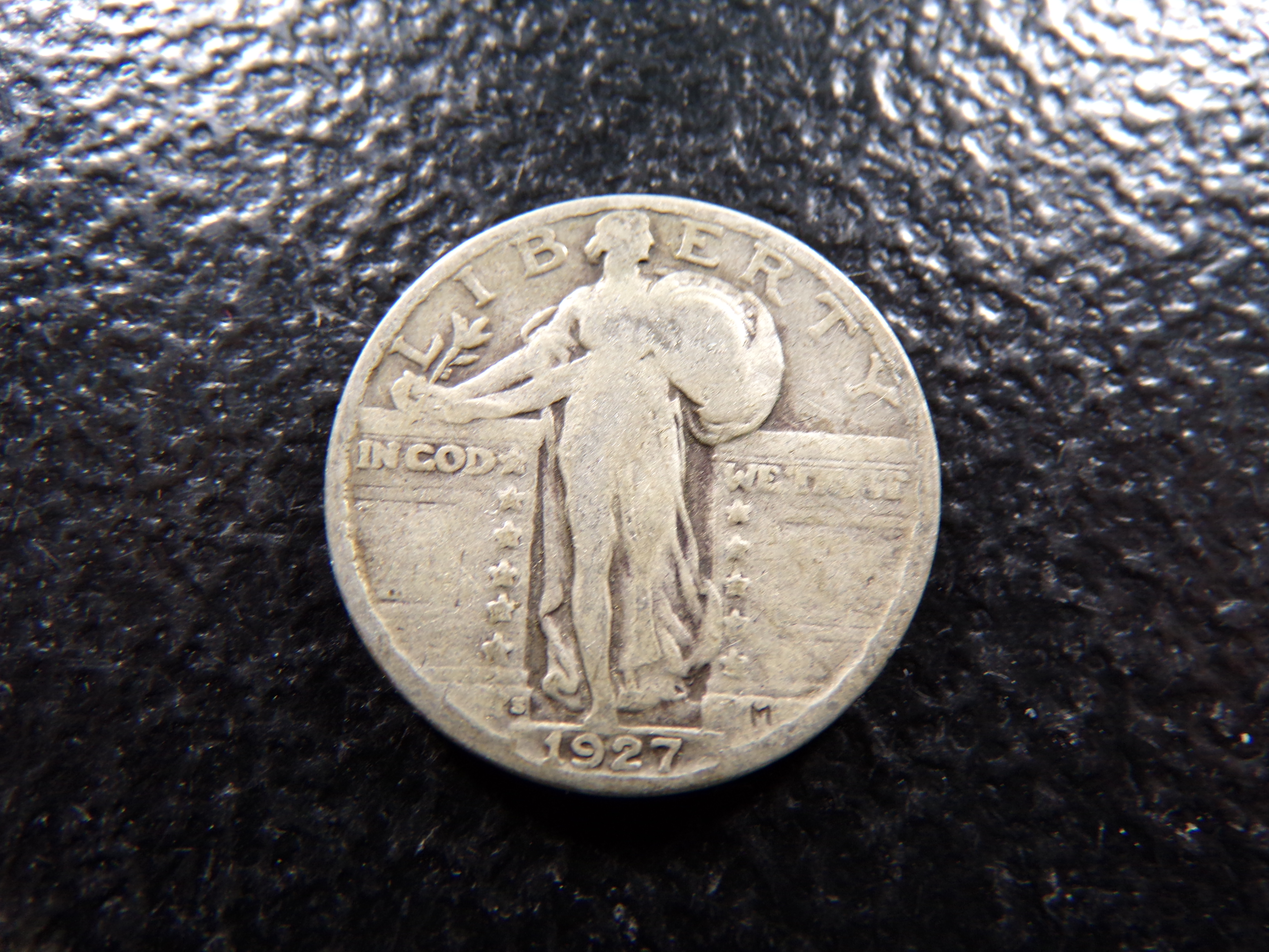 1927-S STANDING LIBERTY SILVER QUARTER