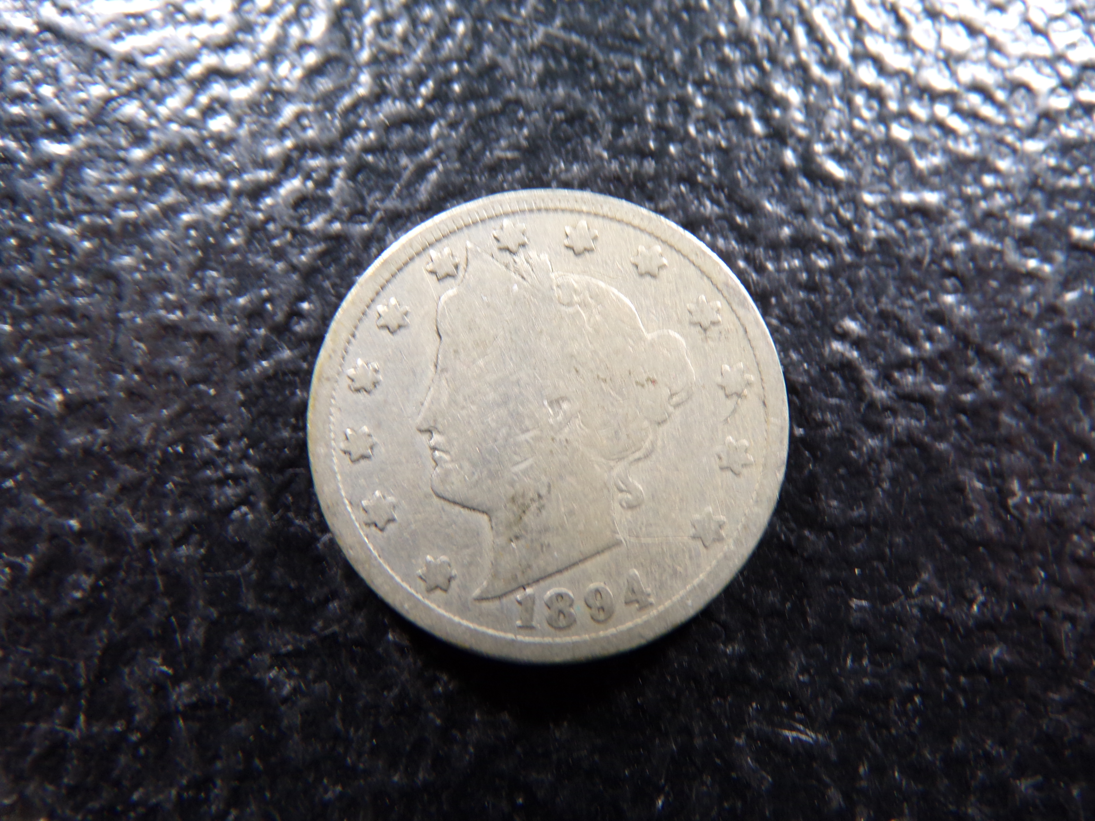 1894 LIBERTY HEAD V NICKEL