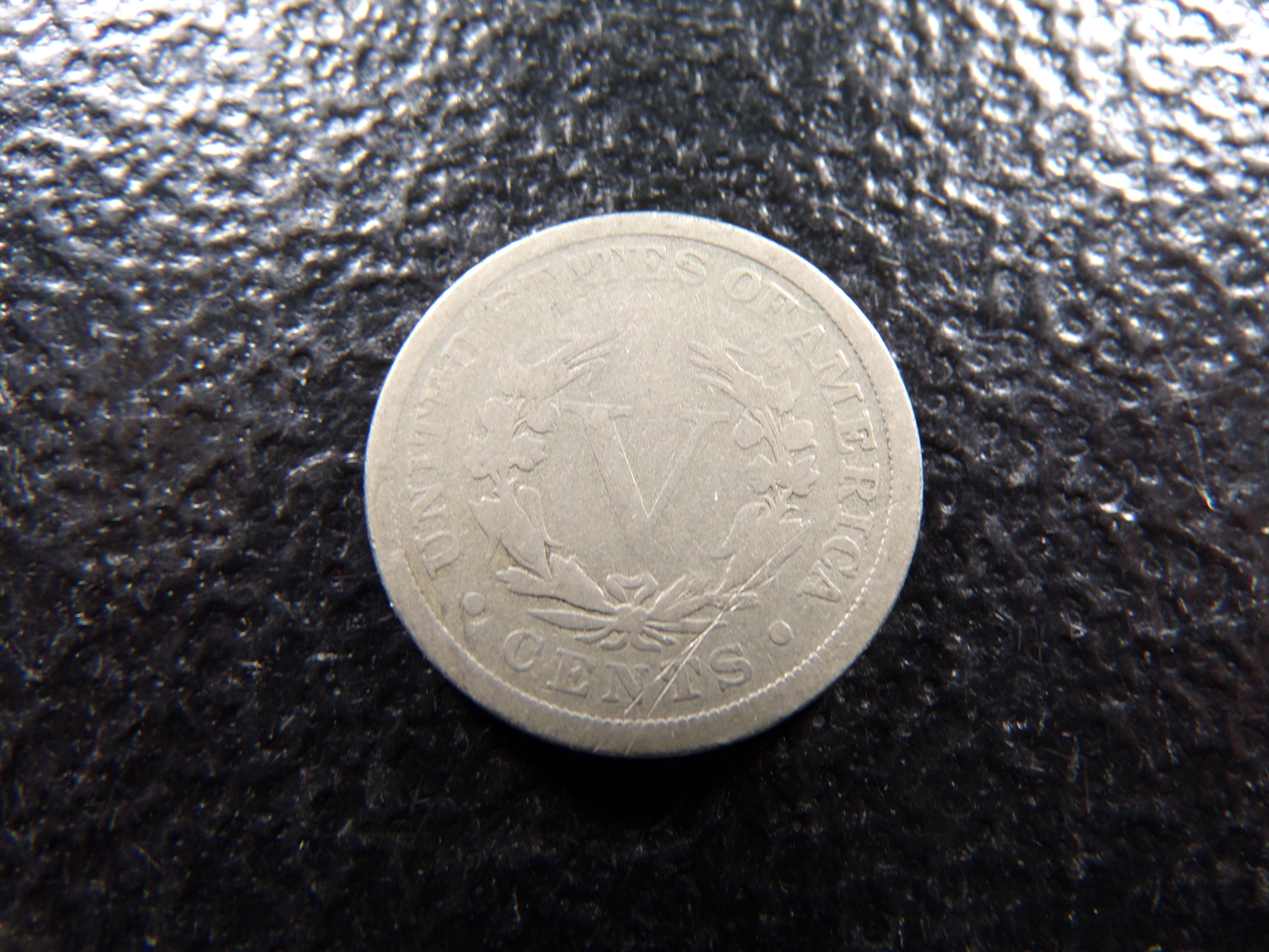 1883 WITH CENTS LIBERTY HEAD V NICKEL