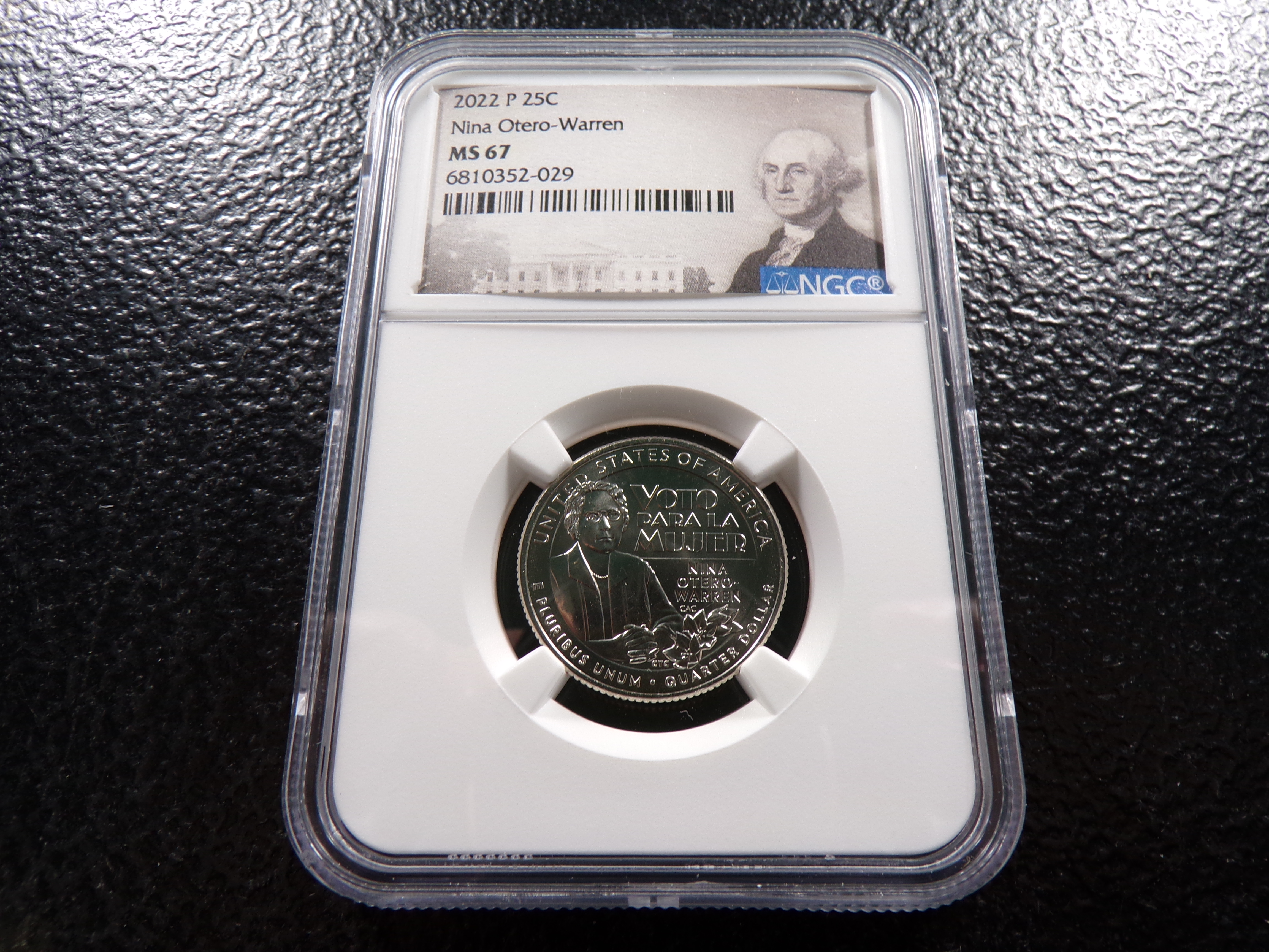 2022-P NGC MS67 NINA OTERO-WARREN QUARTER