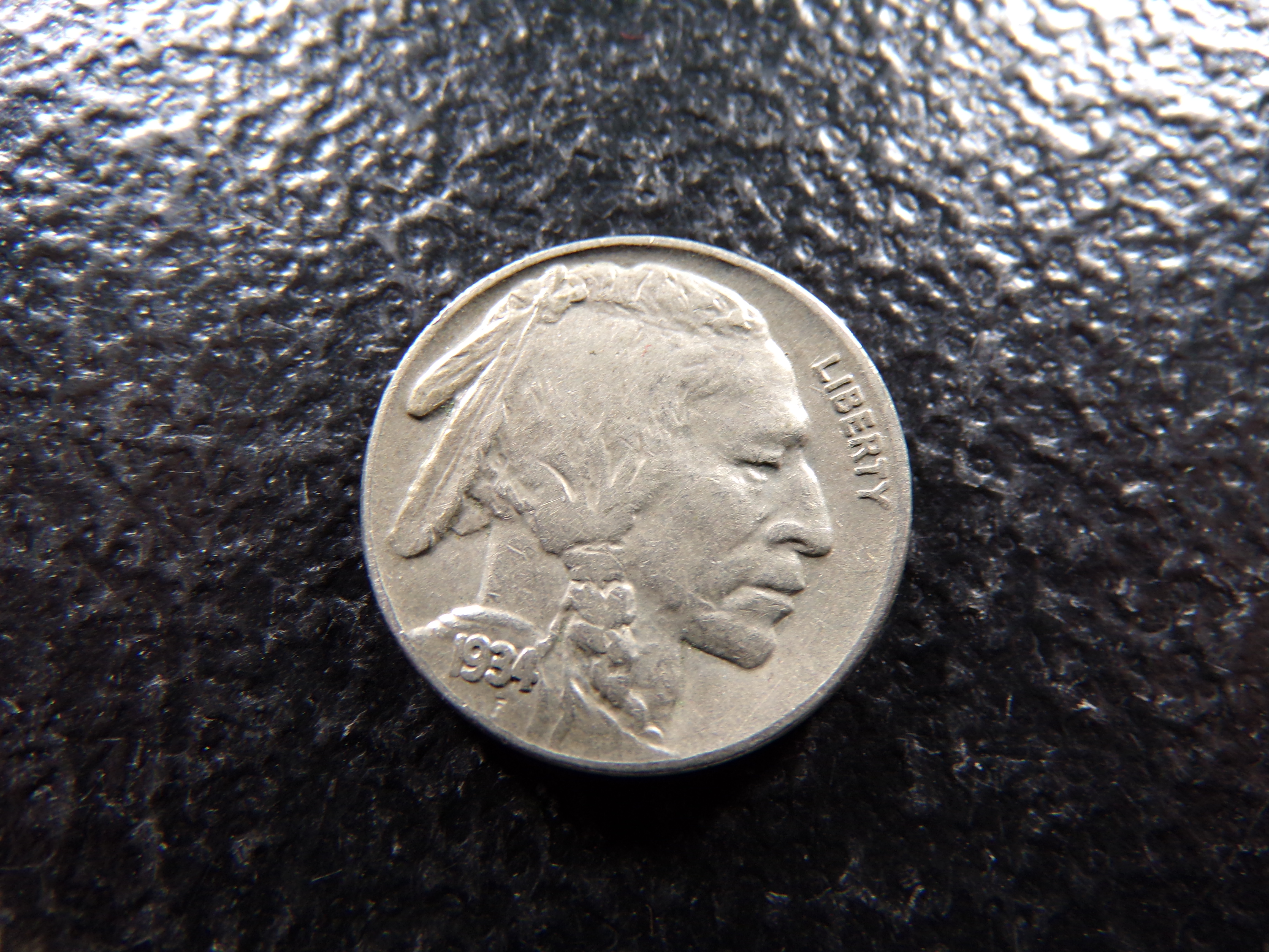1934 INDIAN HEAD BUFFALO NICKEL