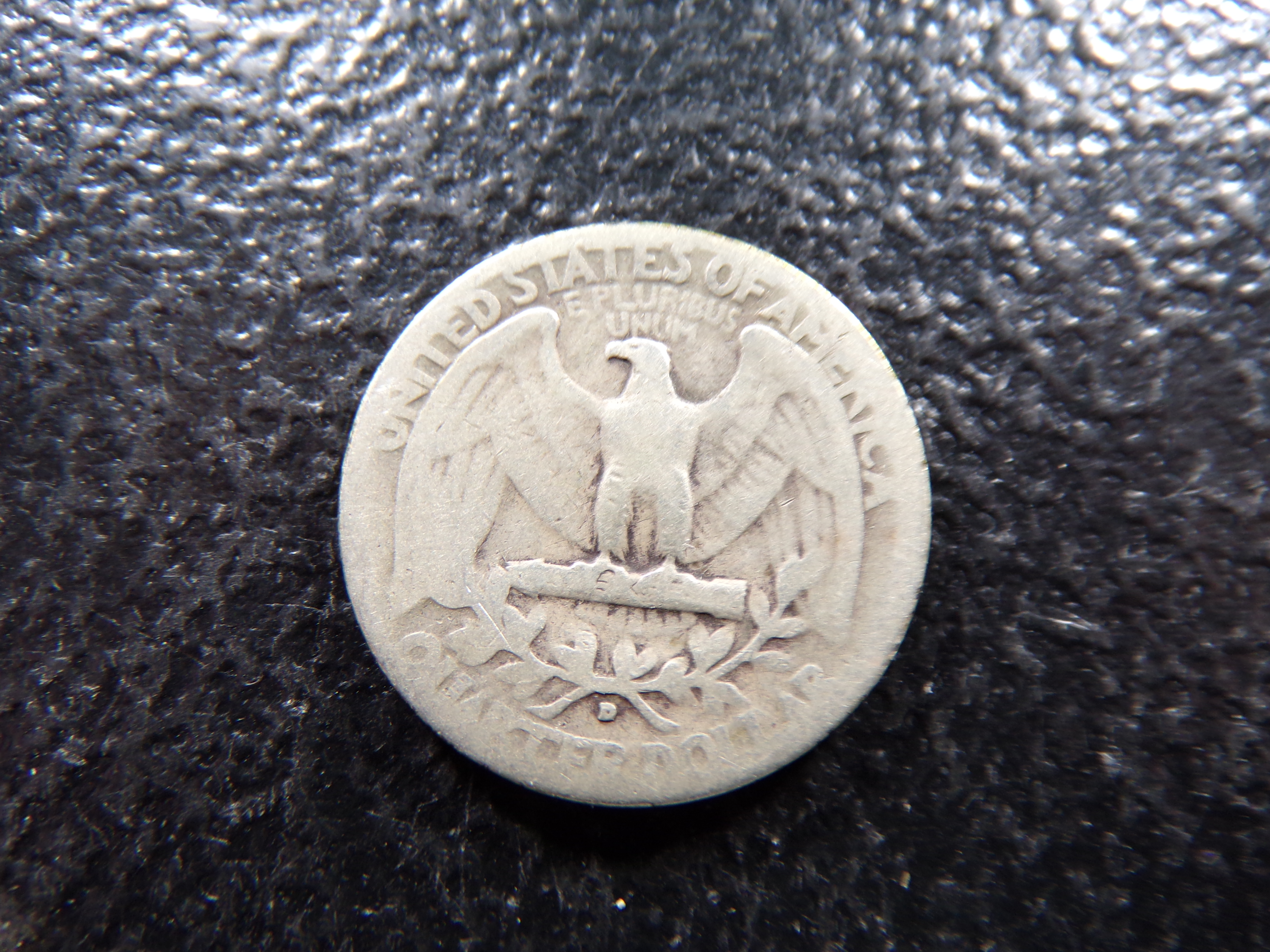 1942-D WASHINGTON SILVER QUARTER