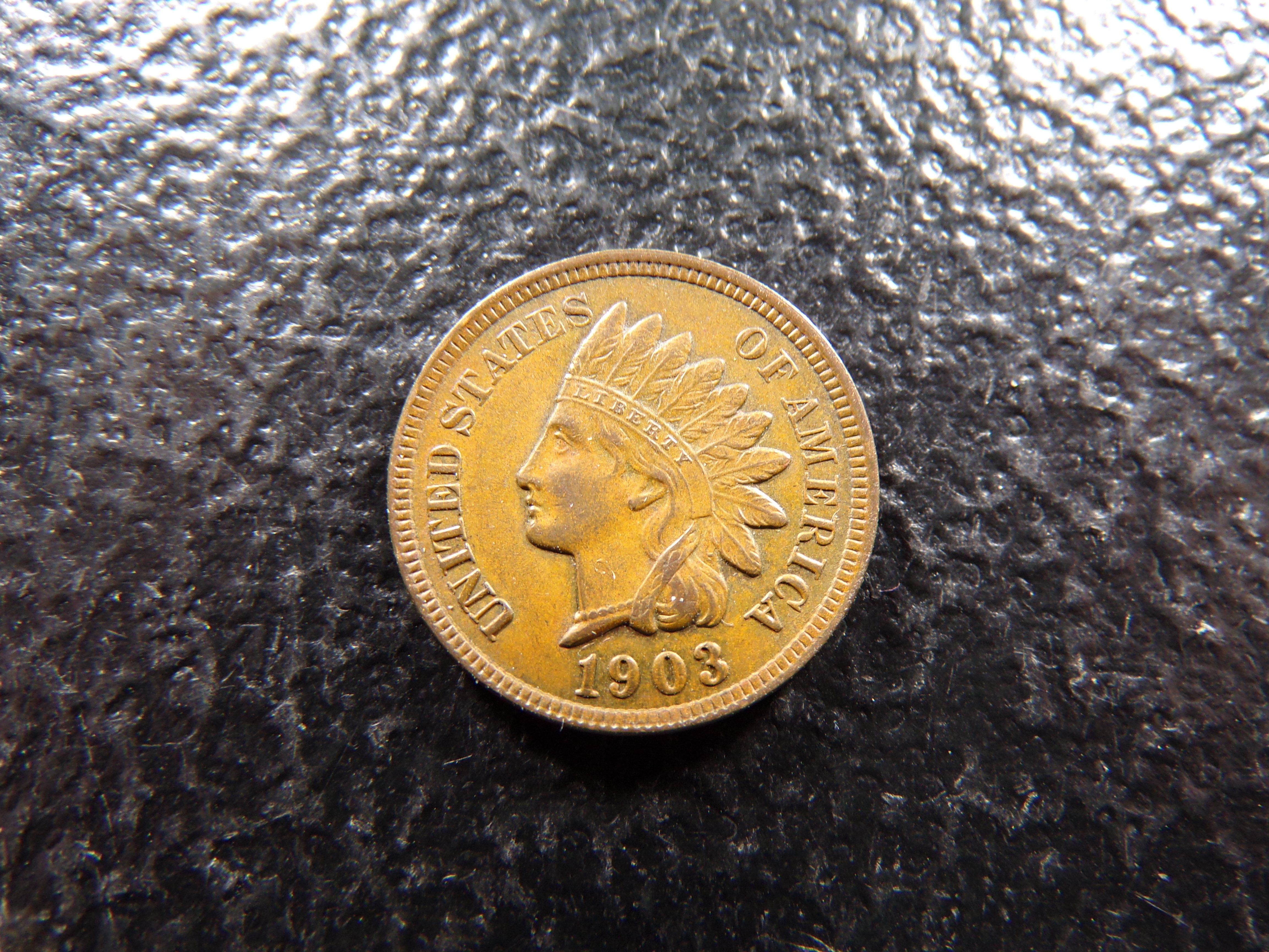 1903 HIGH GRADE INDIAN HEAD CENT