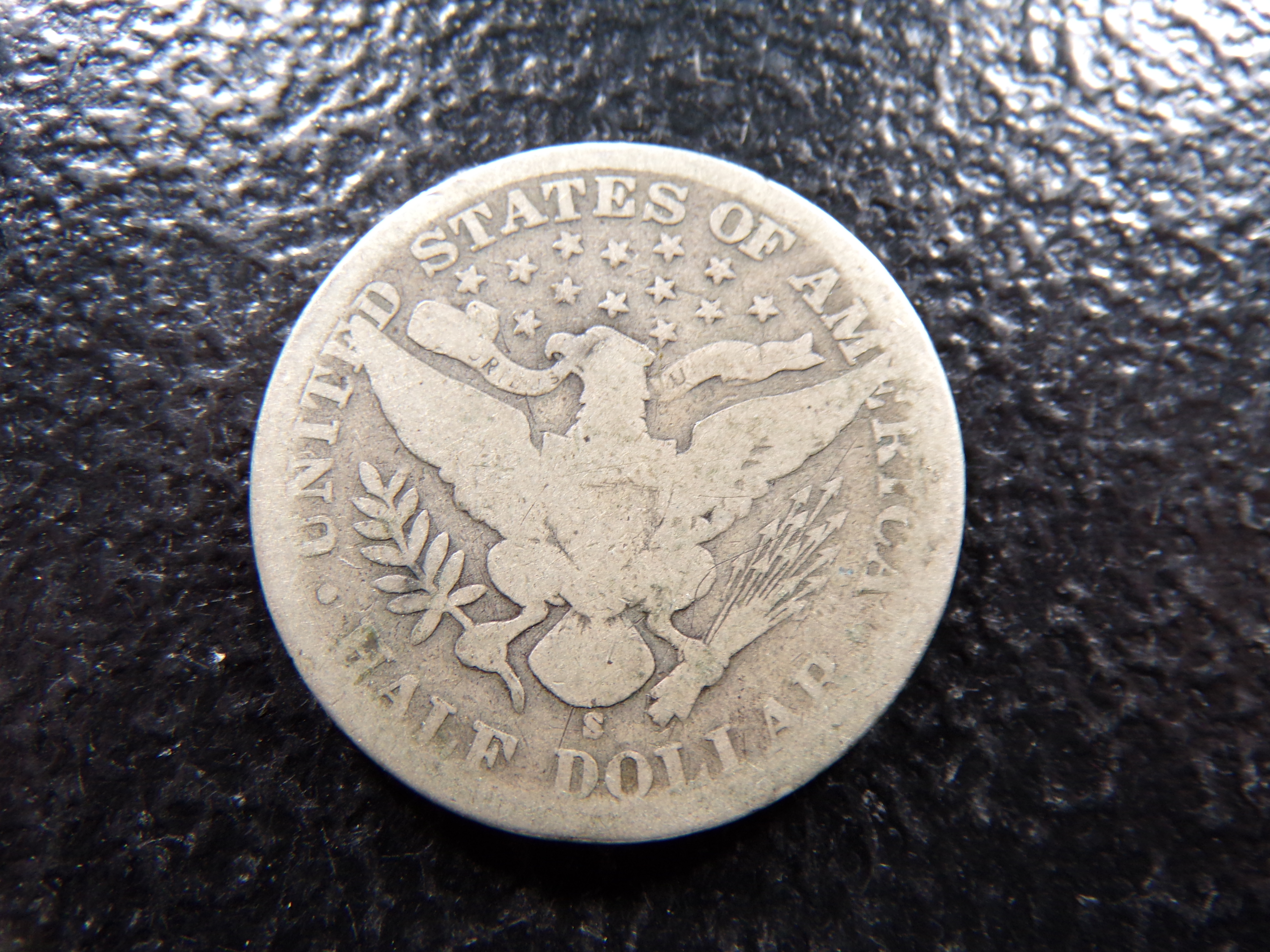 1904-S BARBER SILVER HALF DOLLAR
