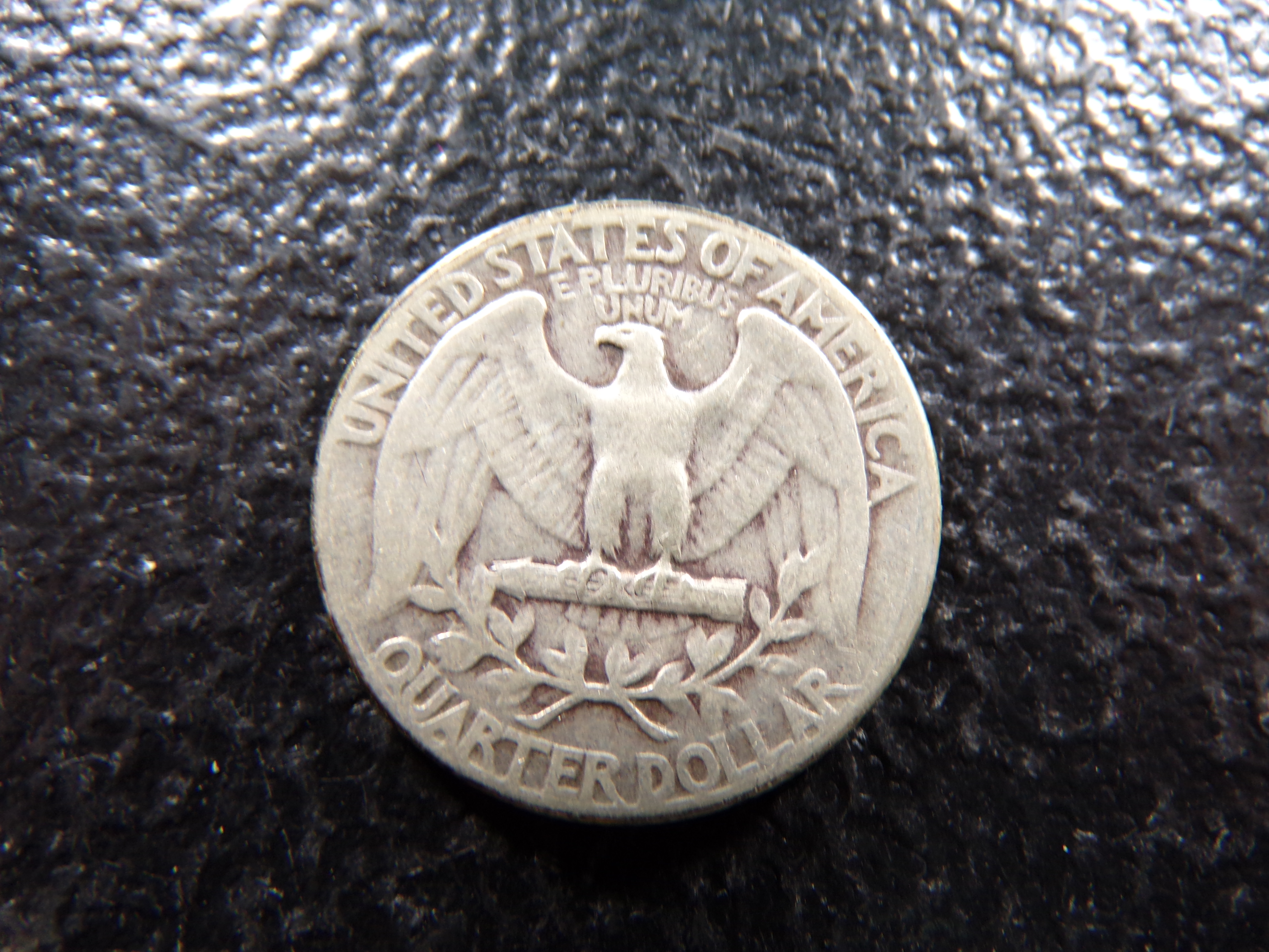 1943 WASHINGTON SILVER QUARTER