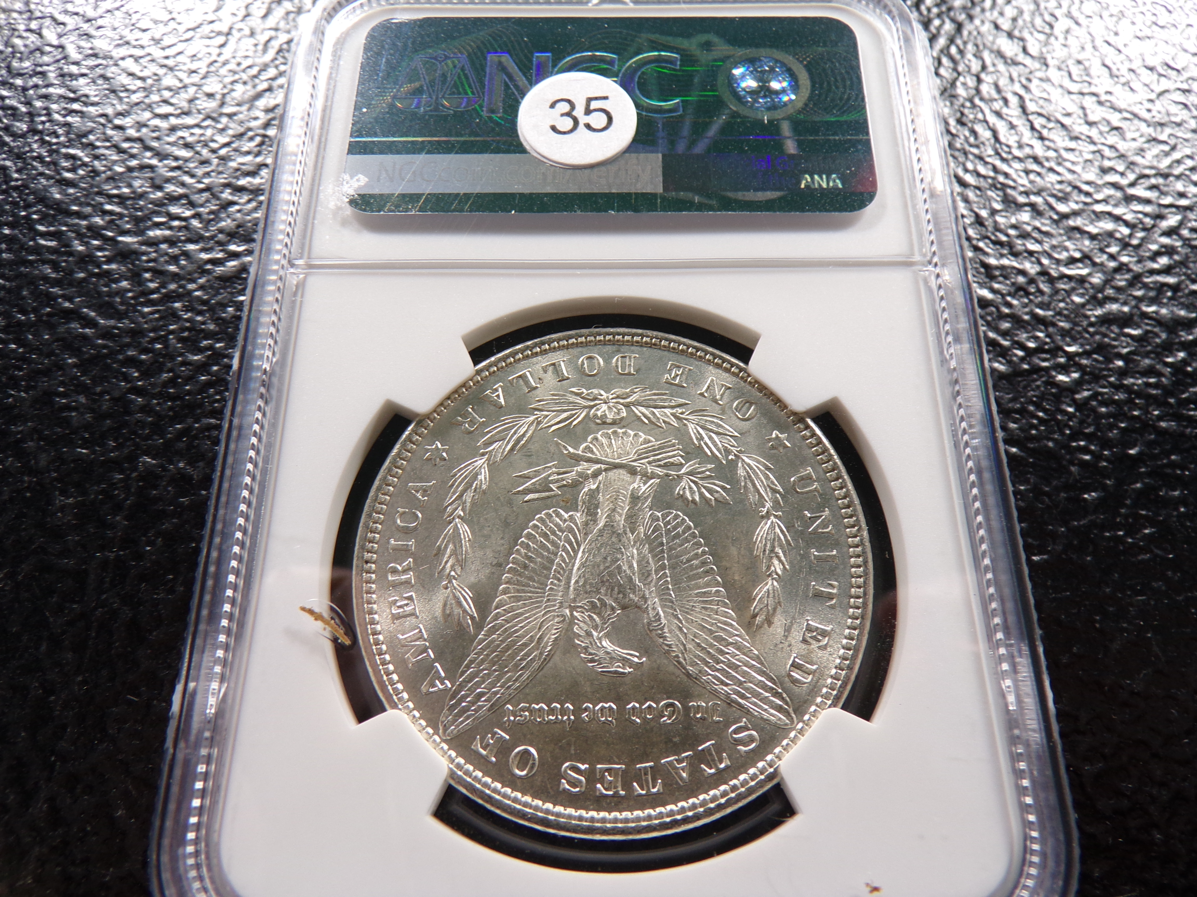 1881 NGC MS63 MORGAN SILVER DOLLAR