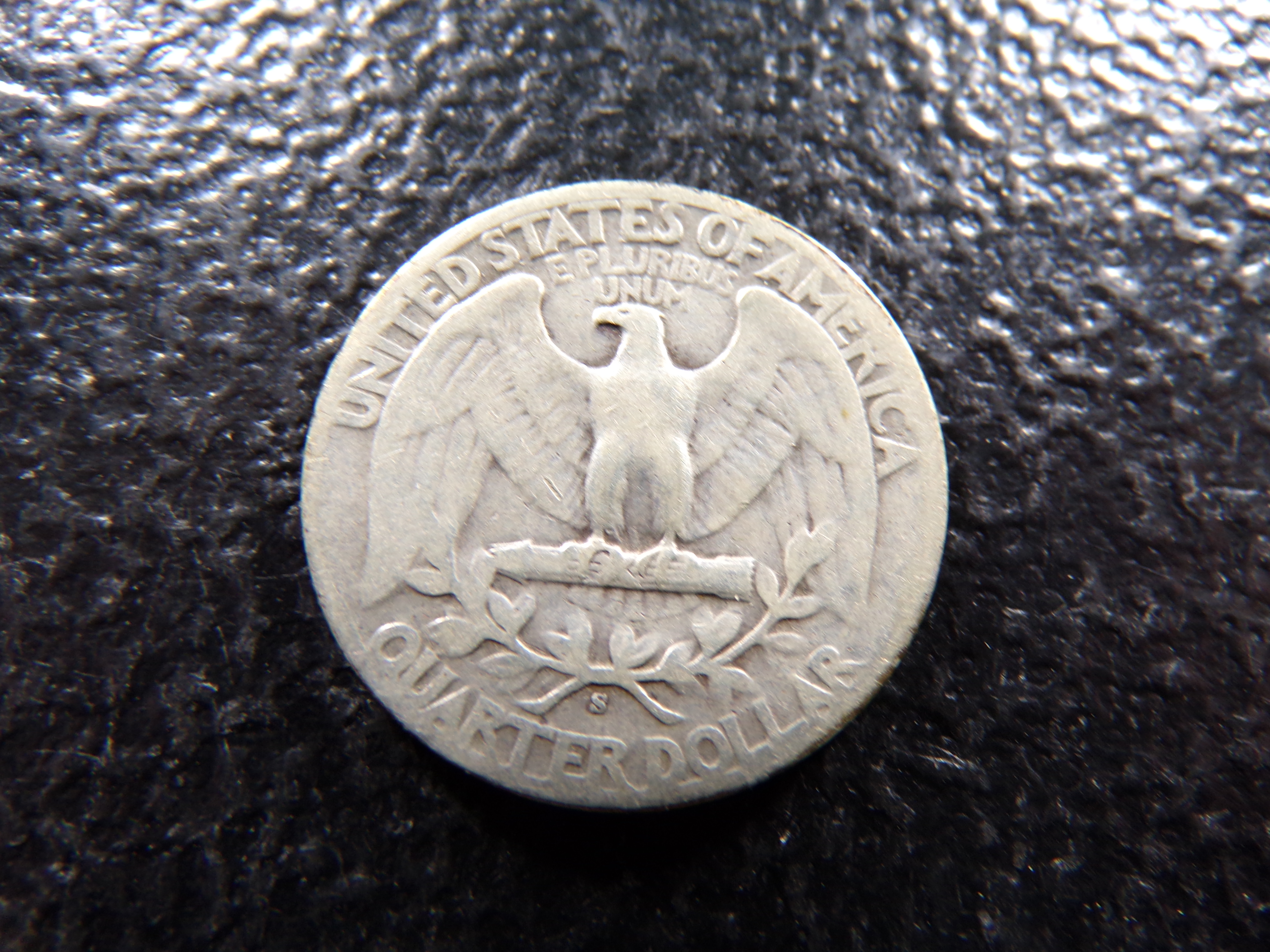 1943-S WASHINGTON SILVER QUARTER