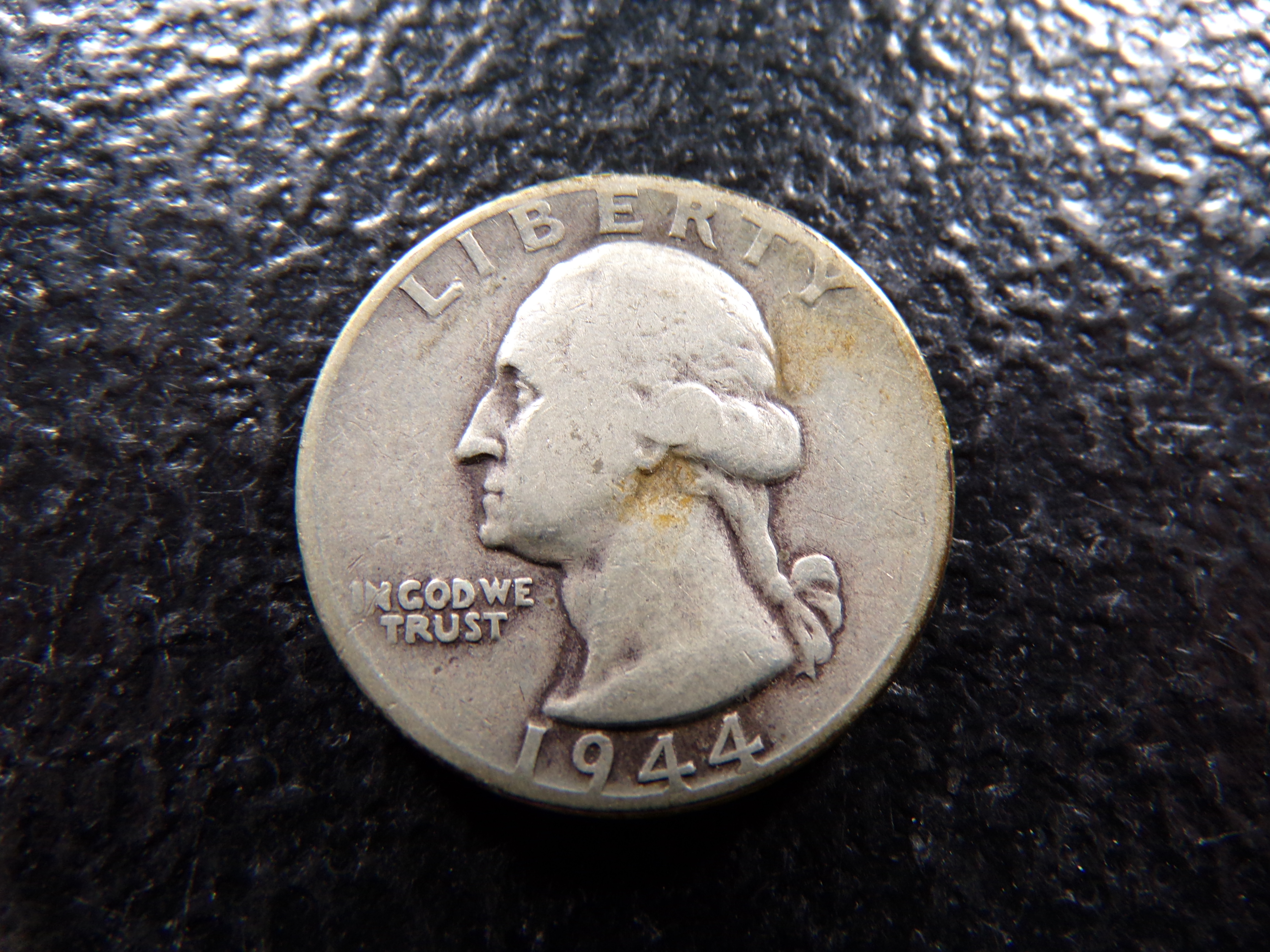 1944 WASHINGTON SILVER QUARTER
