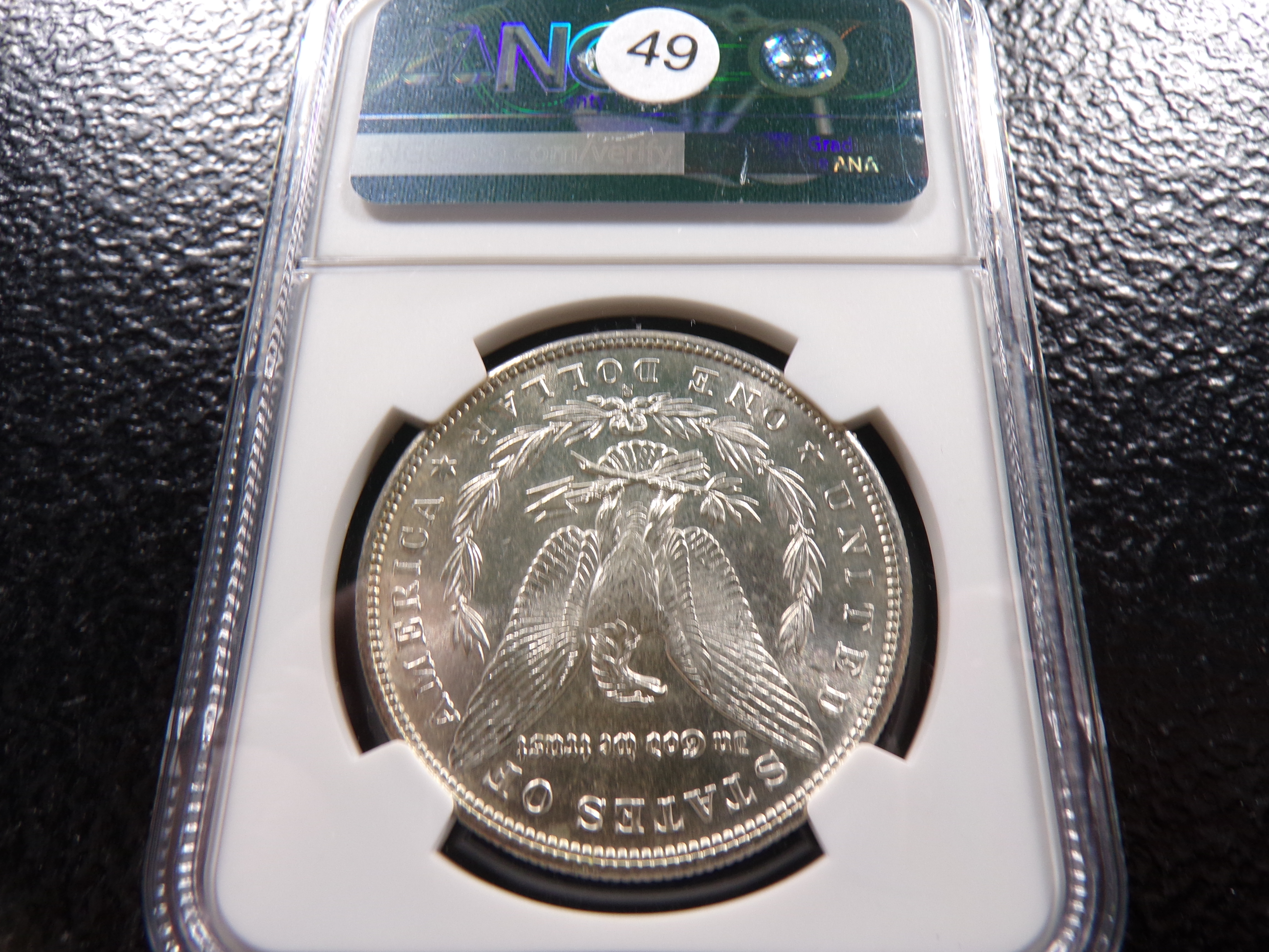 1881-S NGC MS65 HIGH GRADE MORGAN SILVER DOLLAR