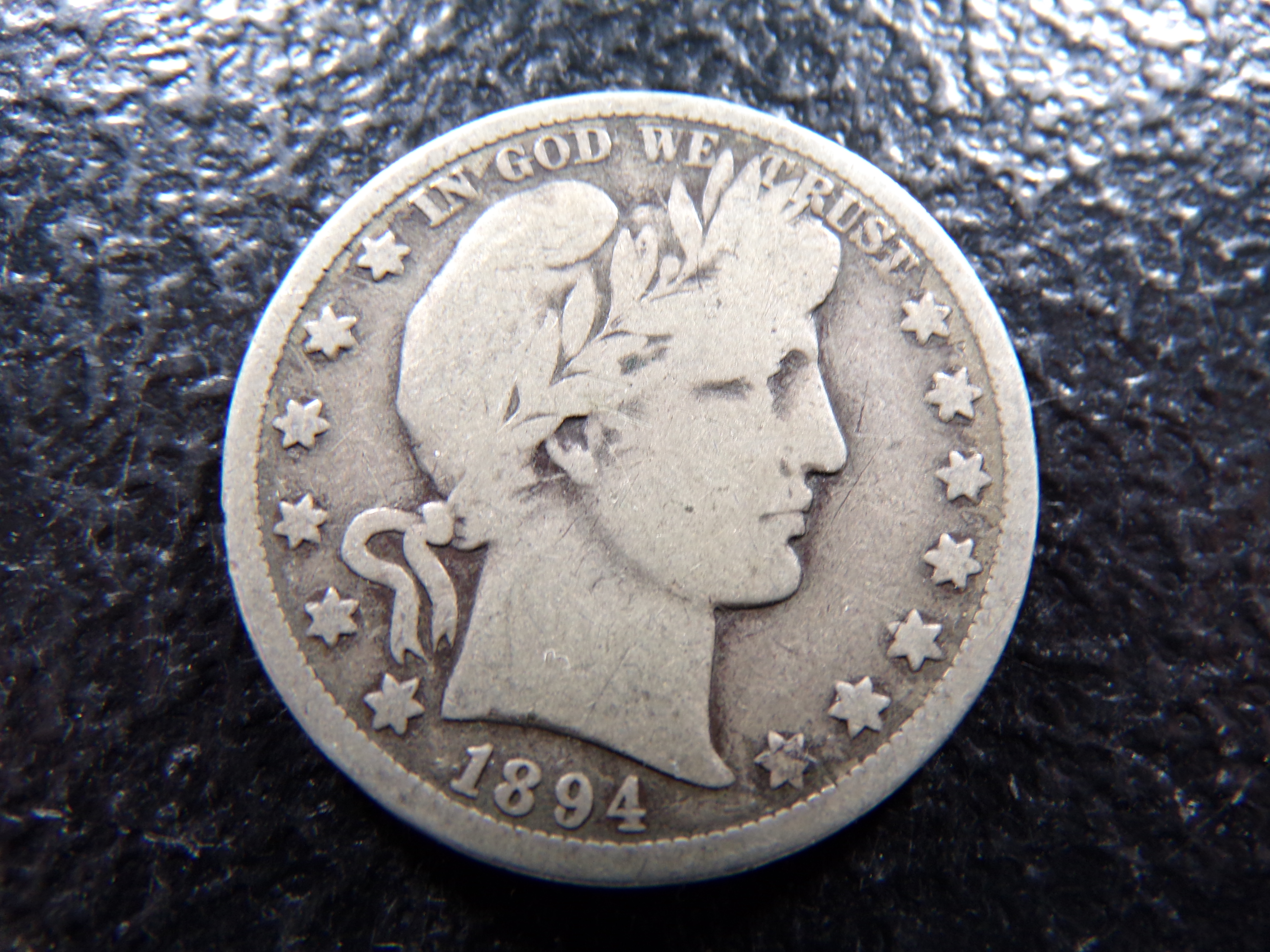 1894-O BARBER SILVER HALF DOLLAR