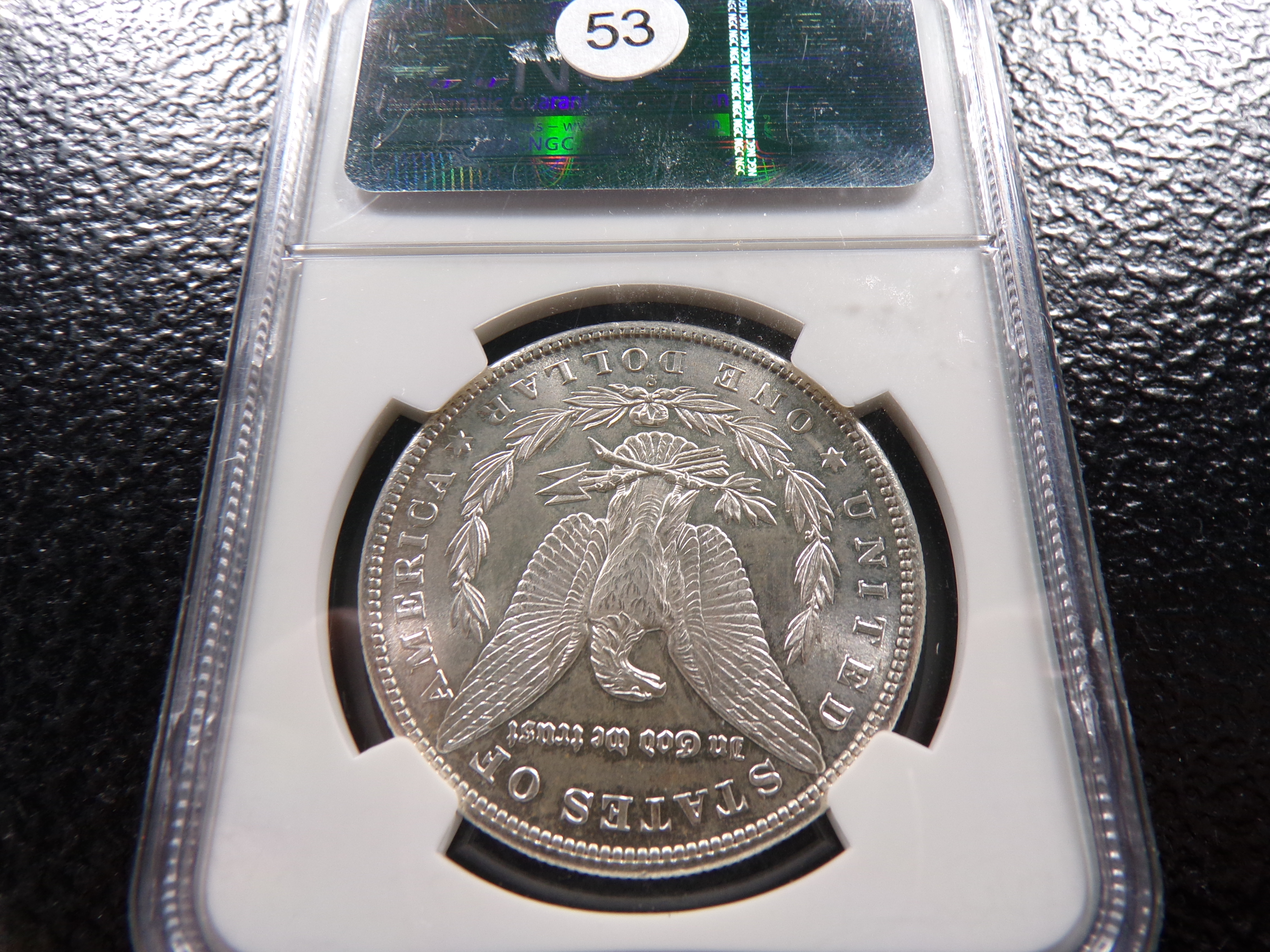1880-S NGC MS63 MORGAN SILVER DOLLAR
