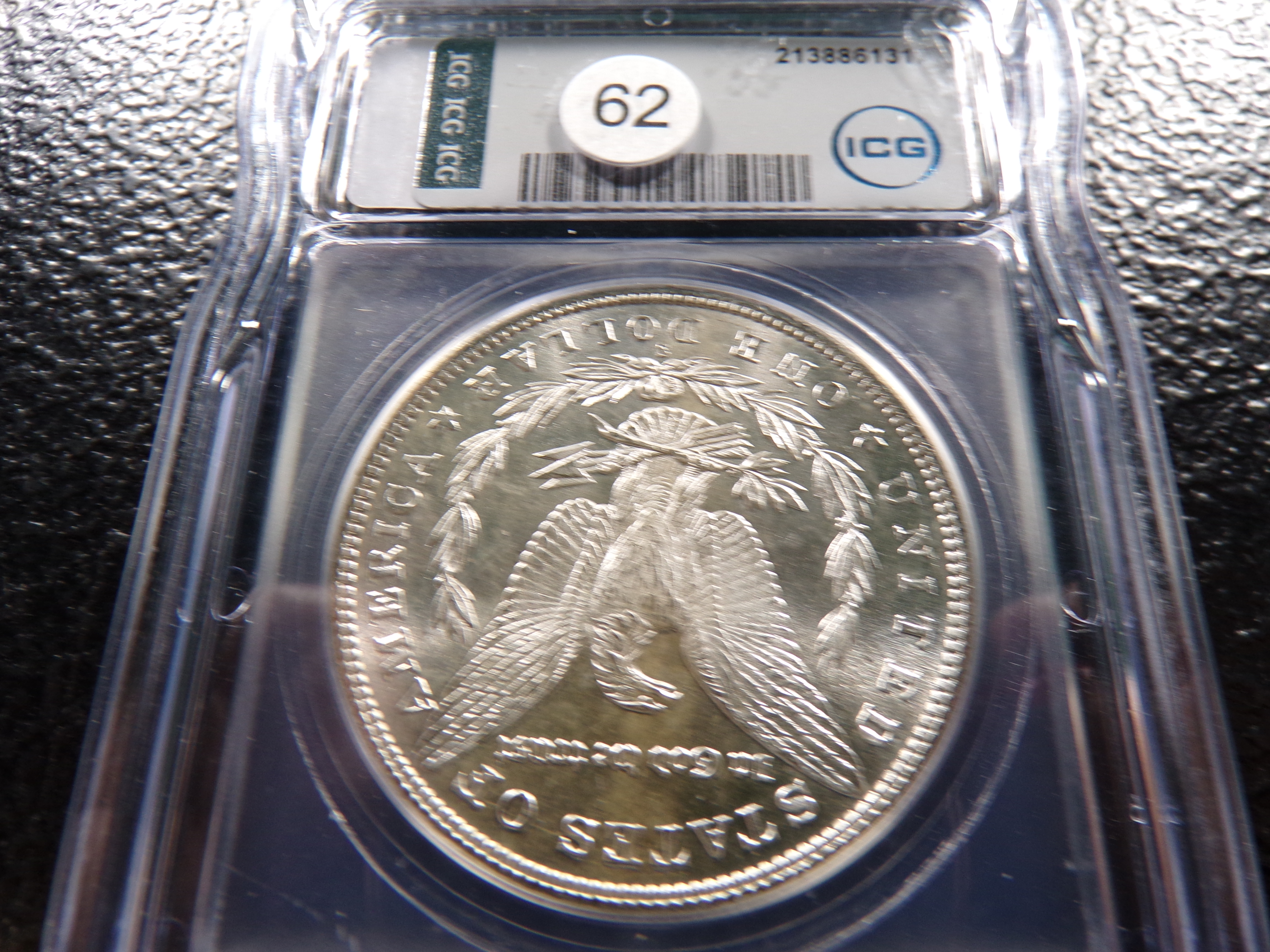 1881-S ICG MS63 MORGAN SILVER DOLLAR
