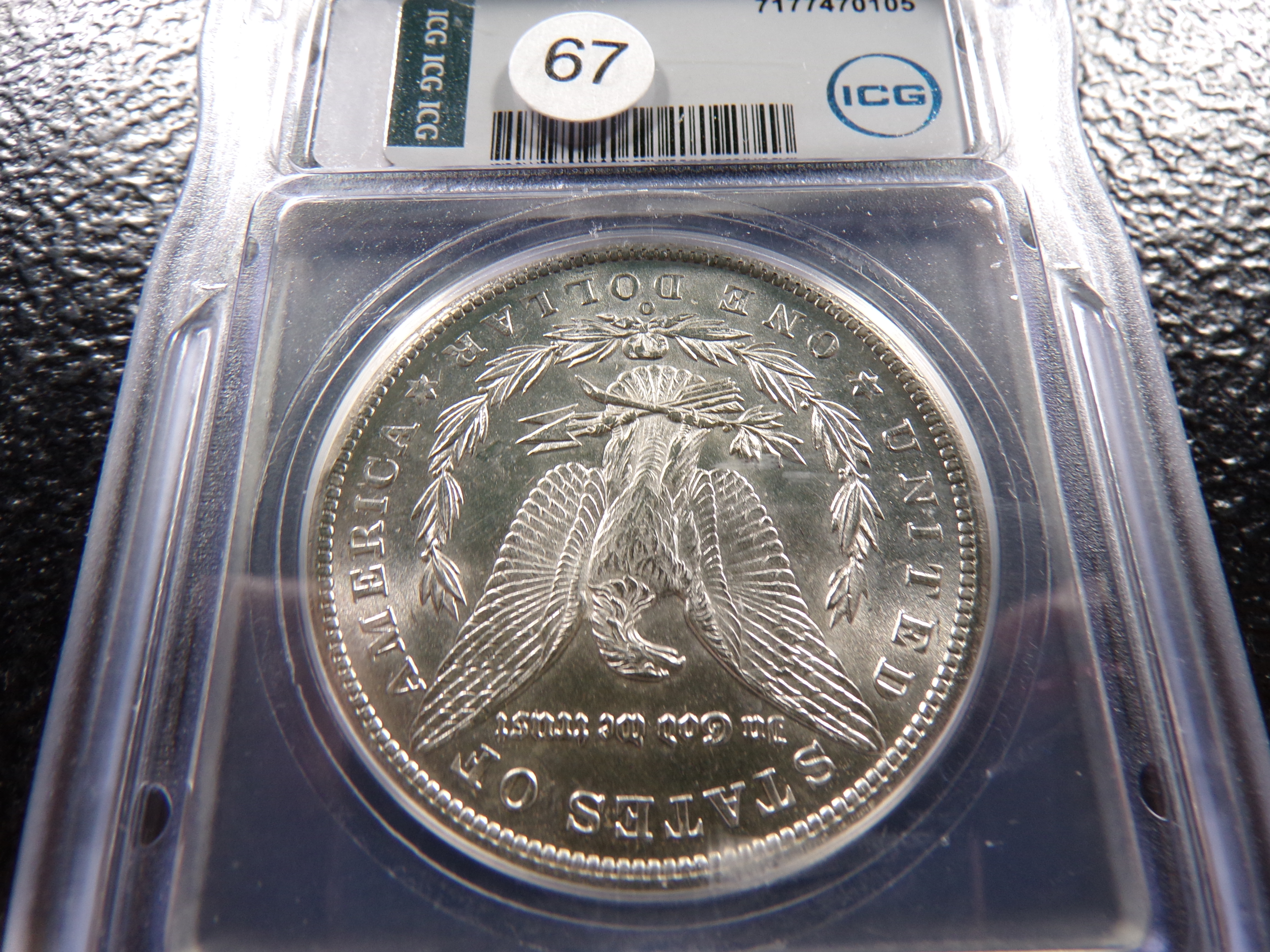 1885-O ICG MS63 MORGAN SILVER DOLLAR