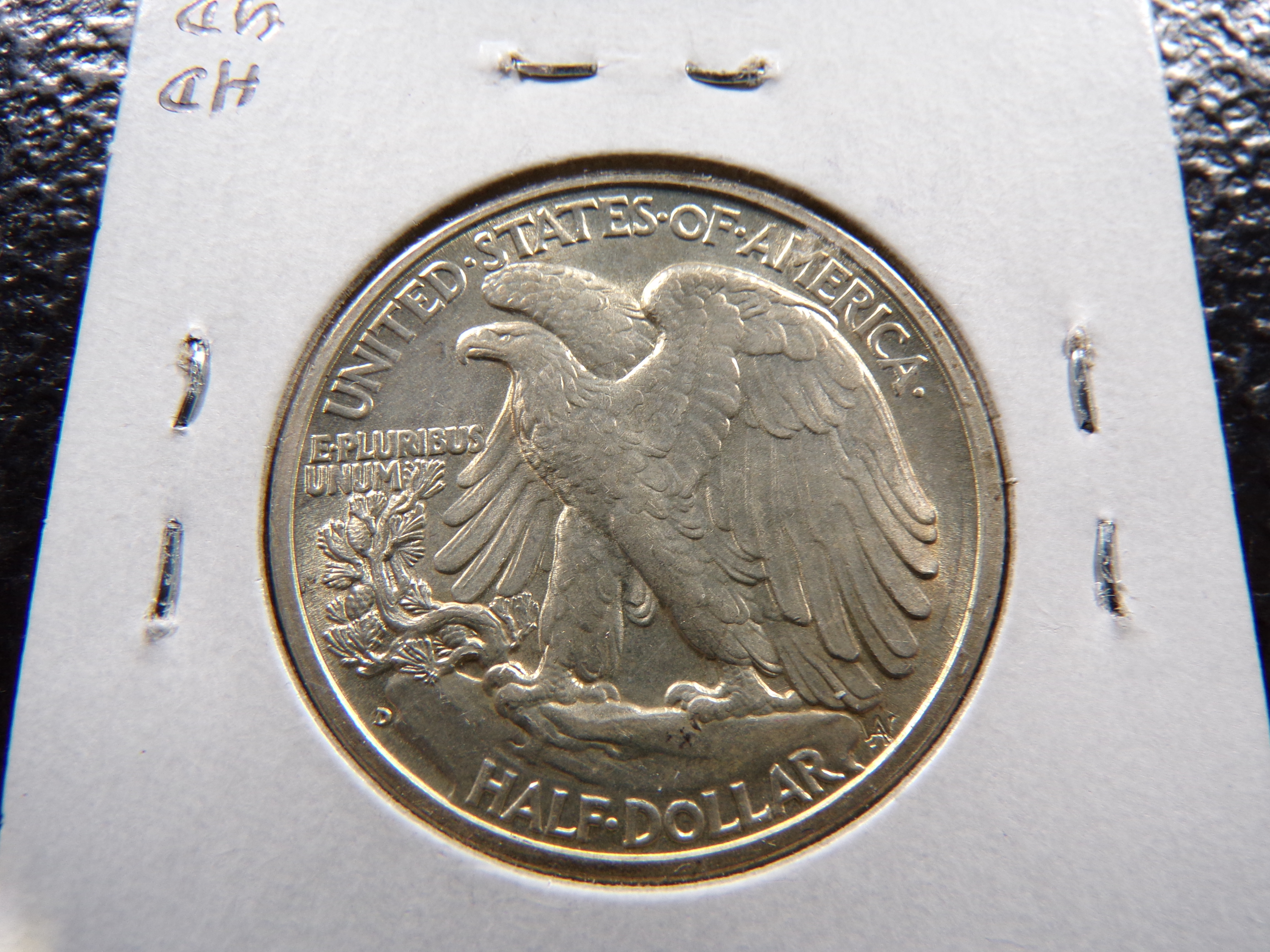 1941-D WALKING LIBERTY SILVER HALF DOLLAR