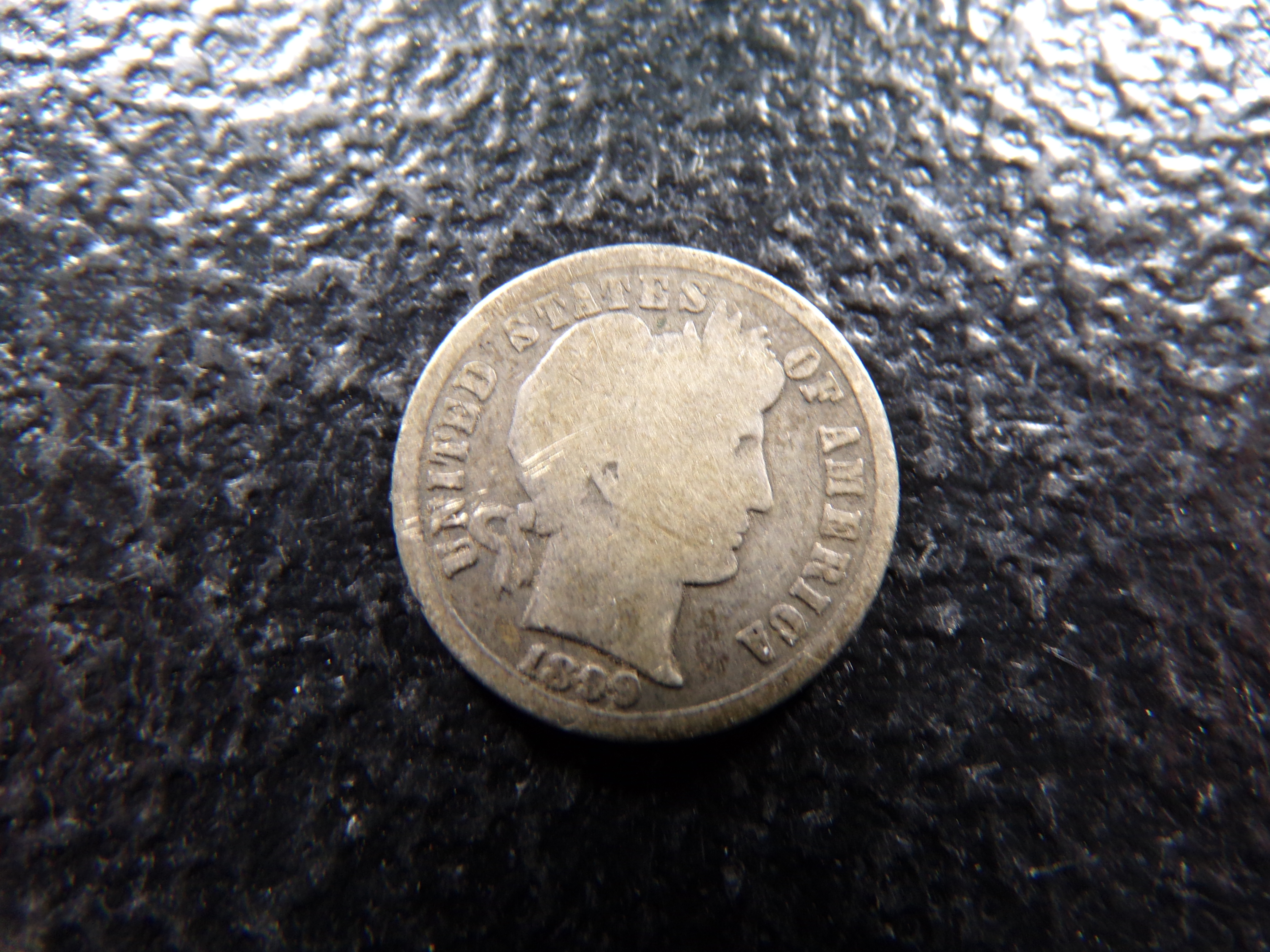 1899-S BARBER SILVER DIME