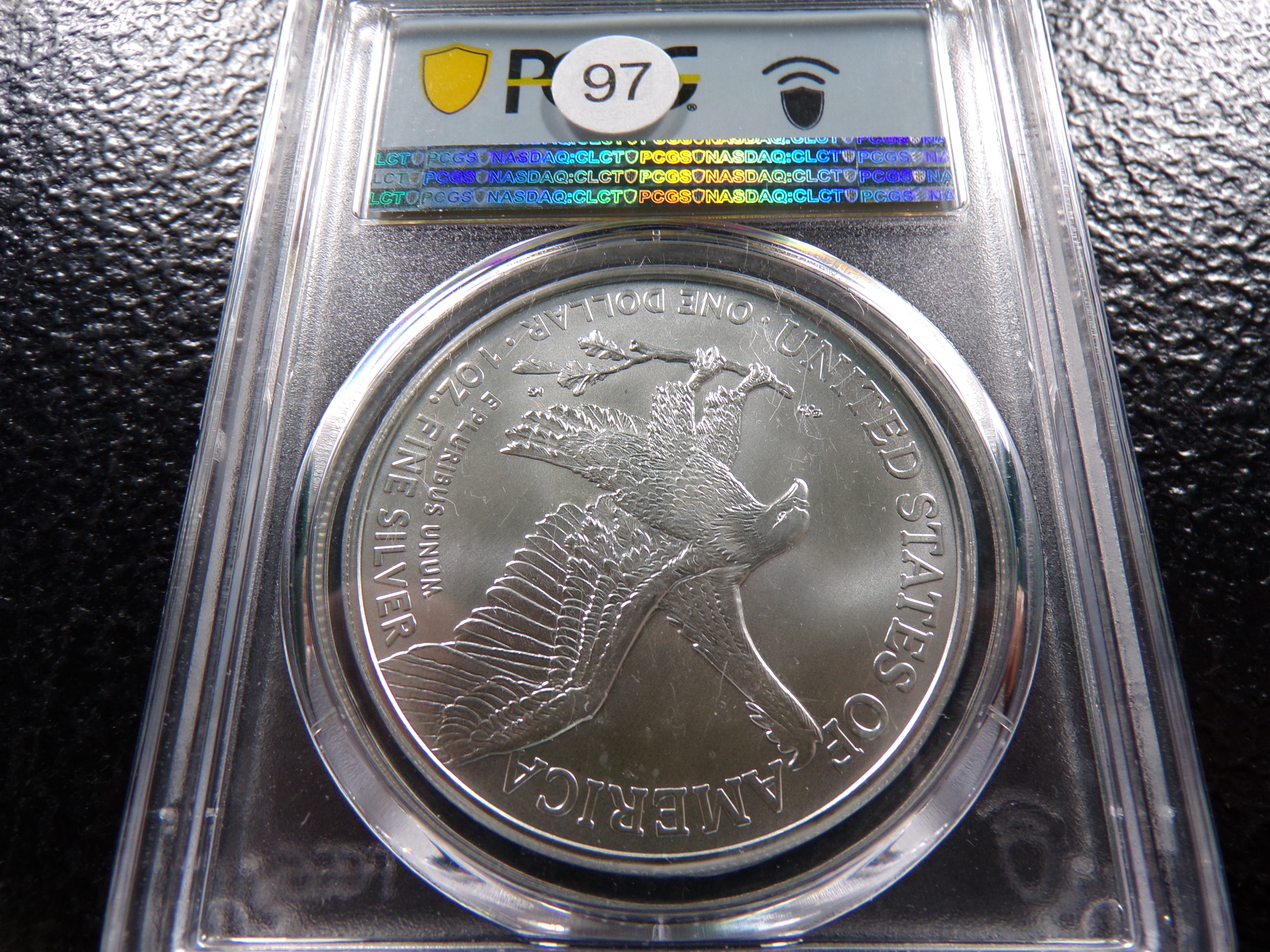 2021 PCGS MS70 FIRST DAY ISSUE AMERICAN SILVER EAGLE DOLLAR