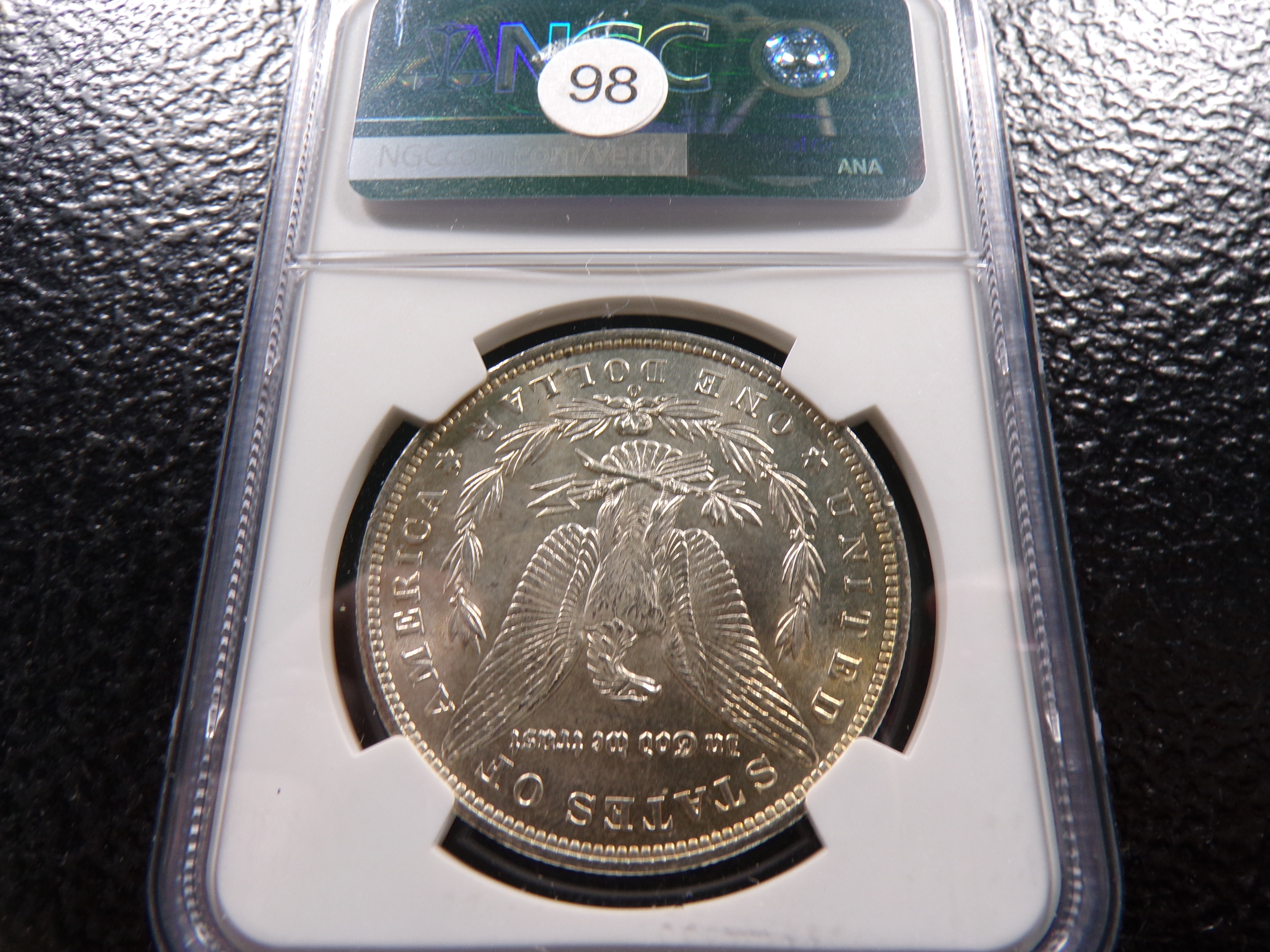 1885-O NGC MS64 HIGH GRADE MORGAN SILVER DOLLAR