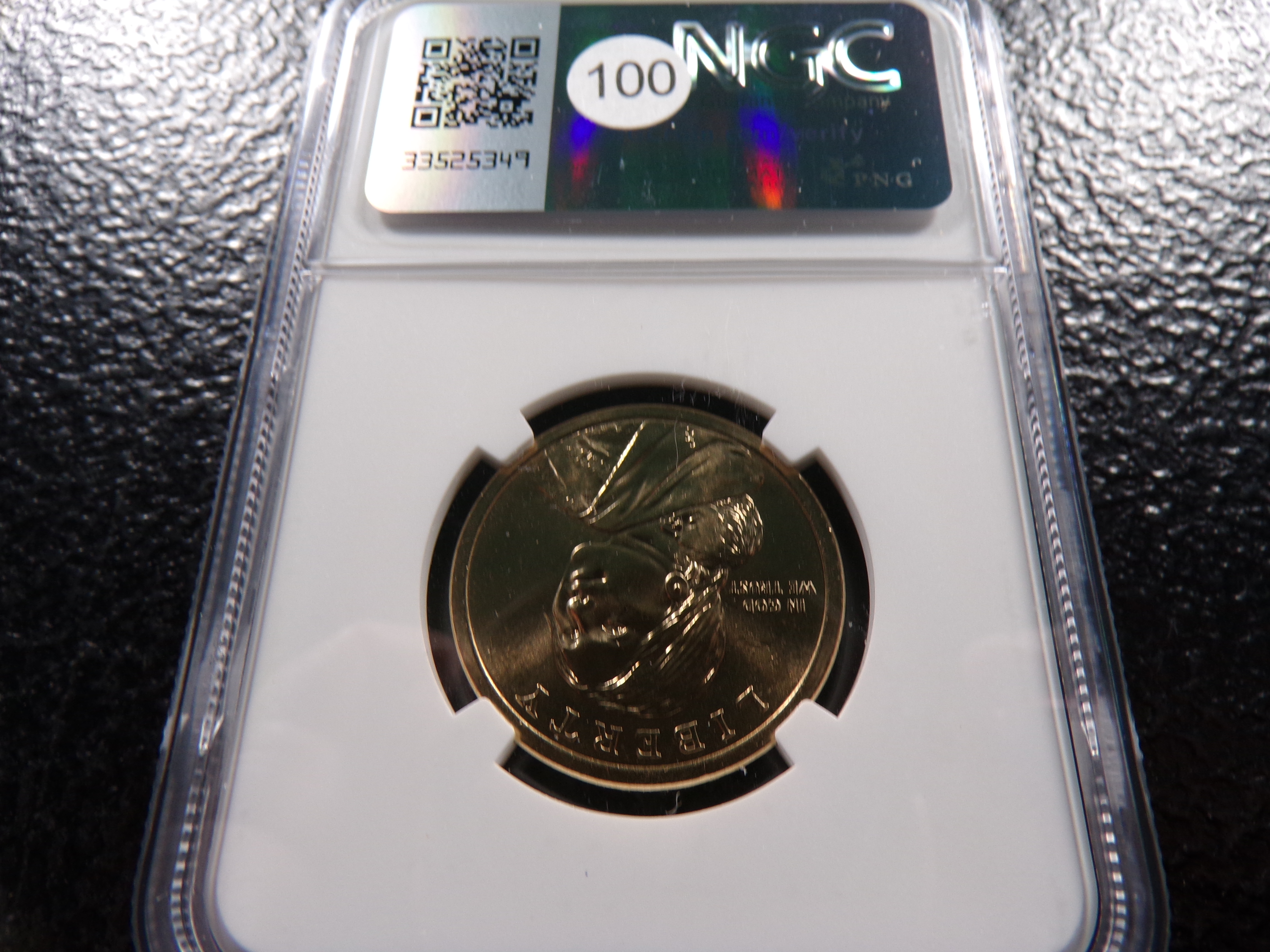 2022-D NGC MS67 ELY S PARKER SACAGAWEA DOLLAR