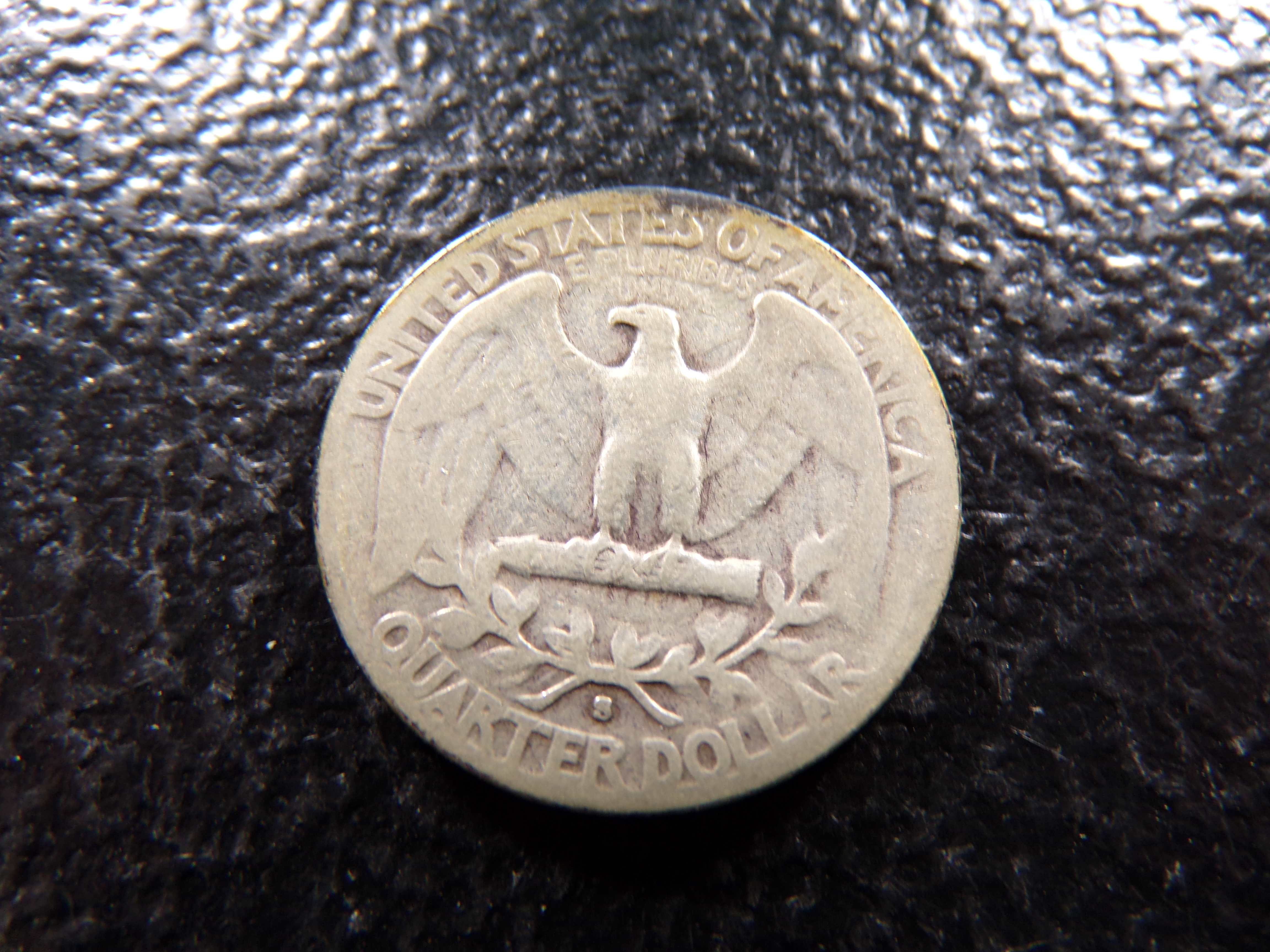 1945-S WASHINGTON SILVER QUARTER