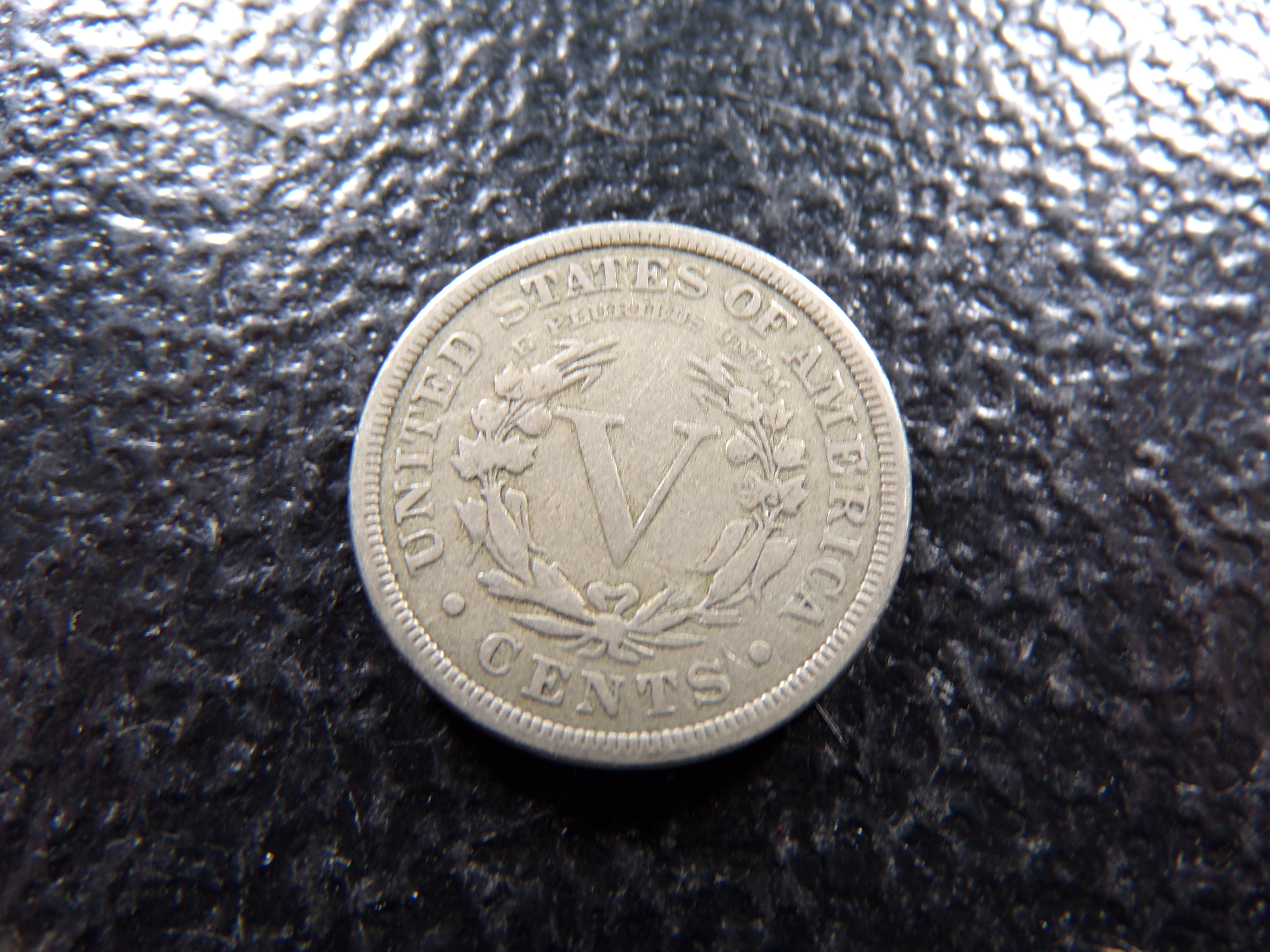 1883 WITH CENTS LIBERTY HEAD V NICKEL