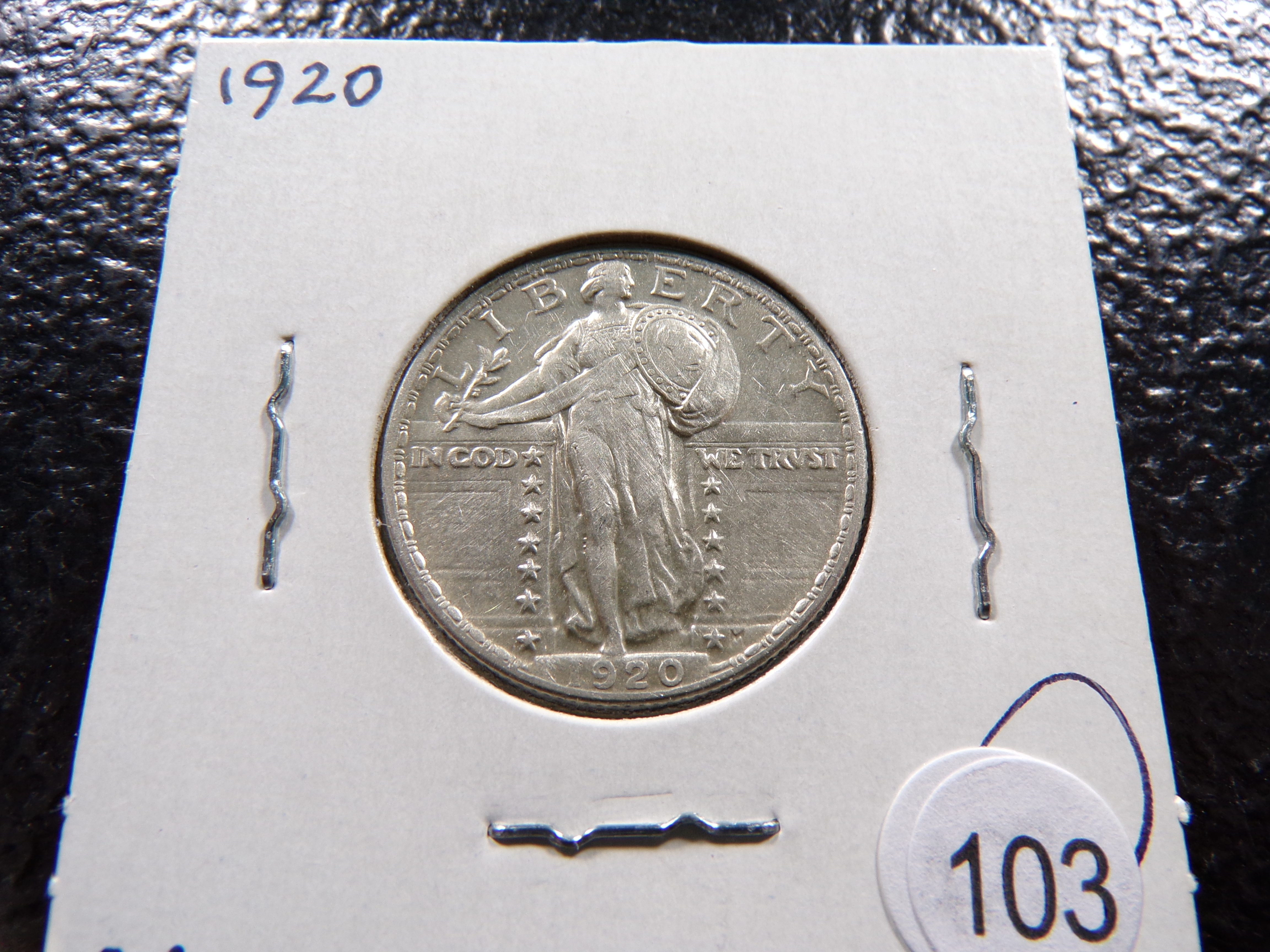 1920 STANDING LIBERTY SILVER QUARTER