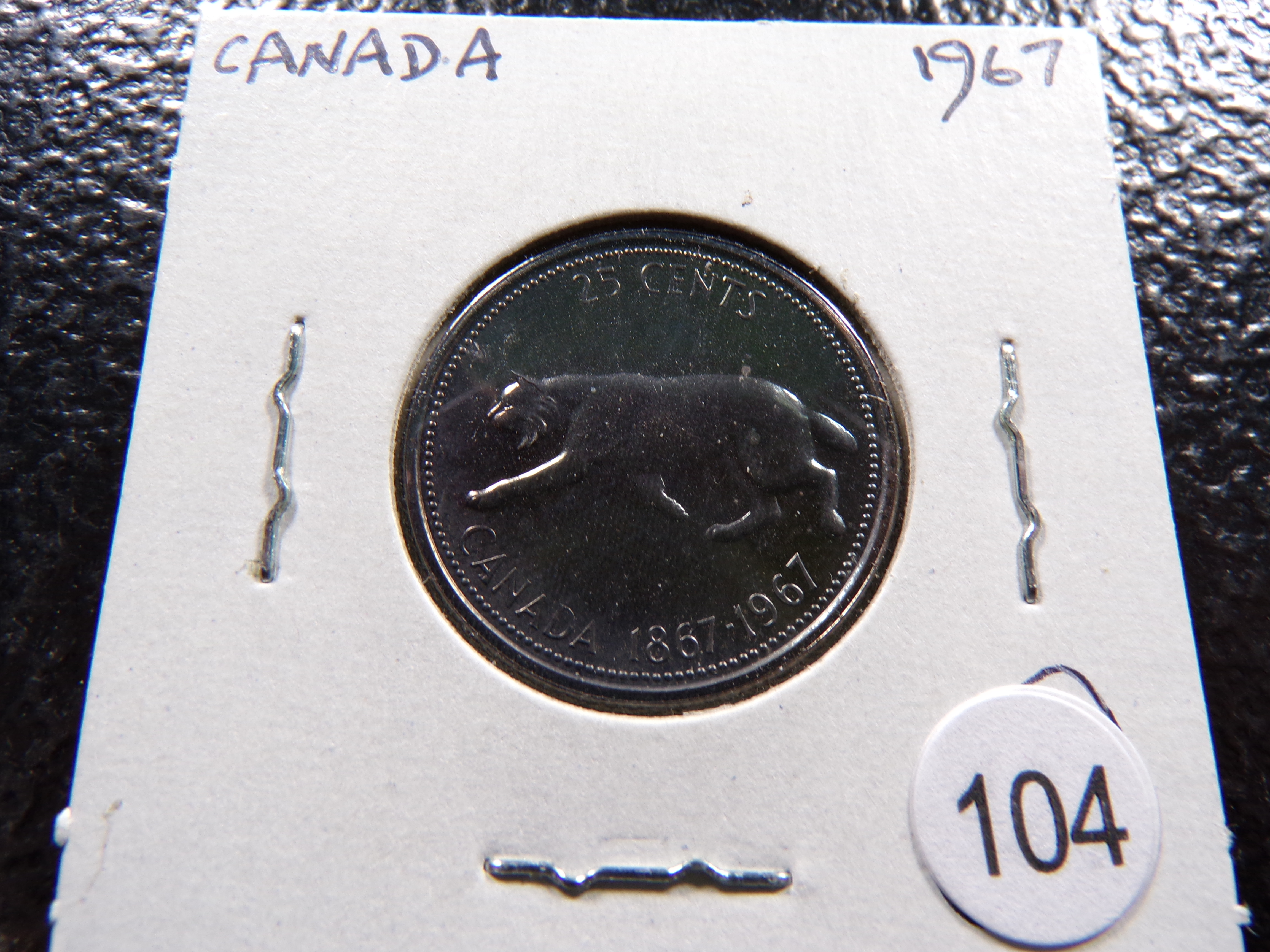 1967 CANADA SILVER QUARTER