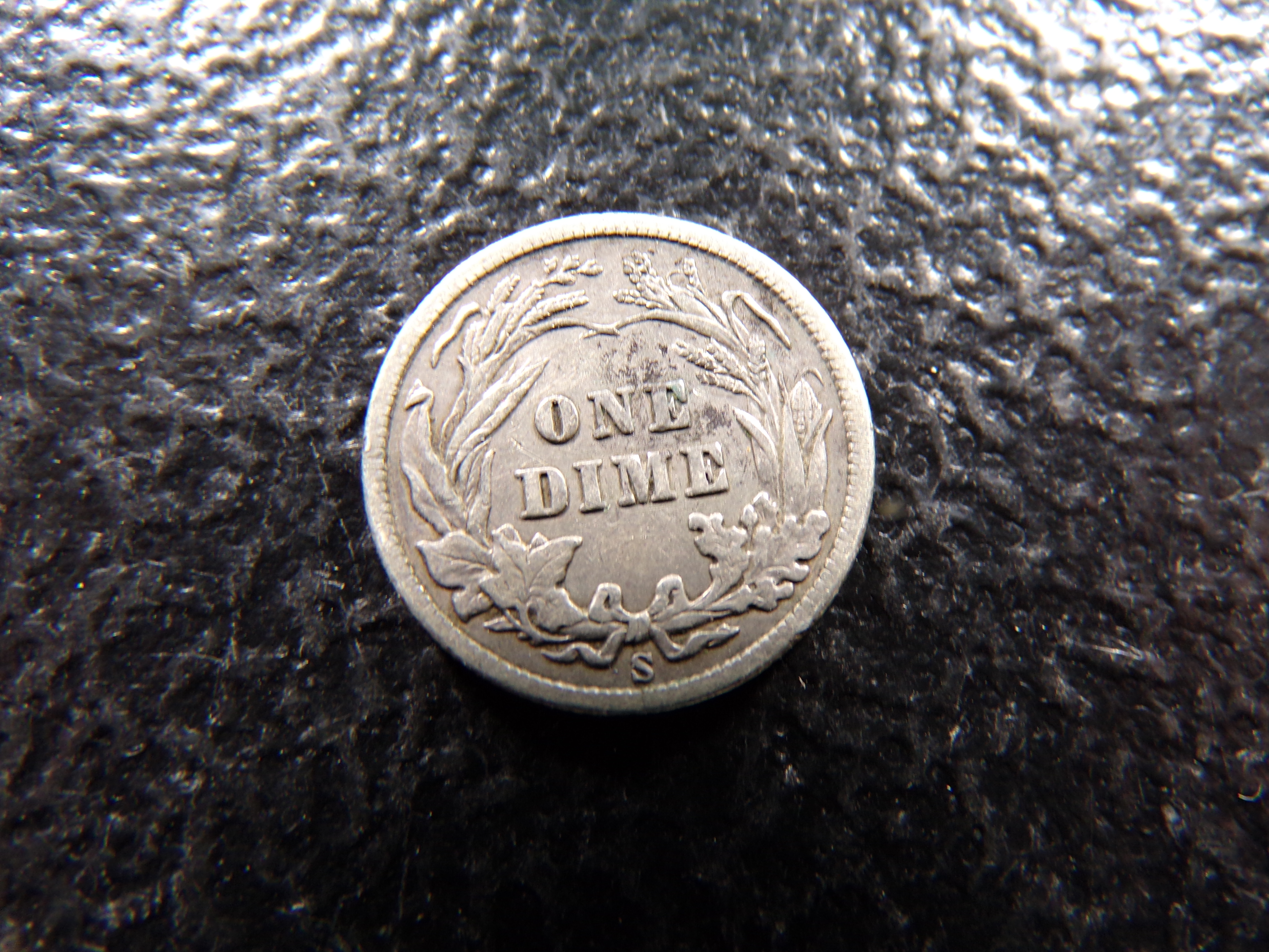 1905-S BARBER SILVER DIME