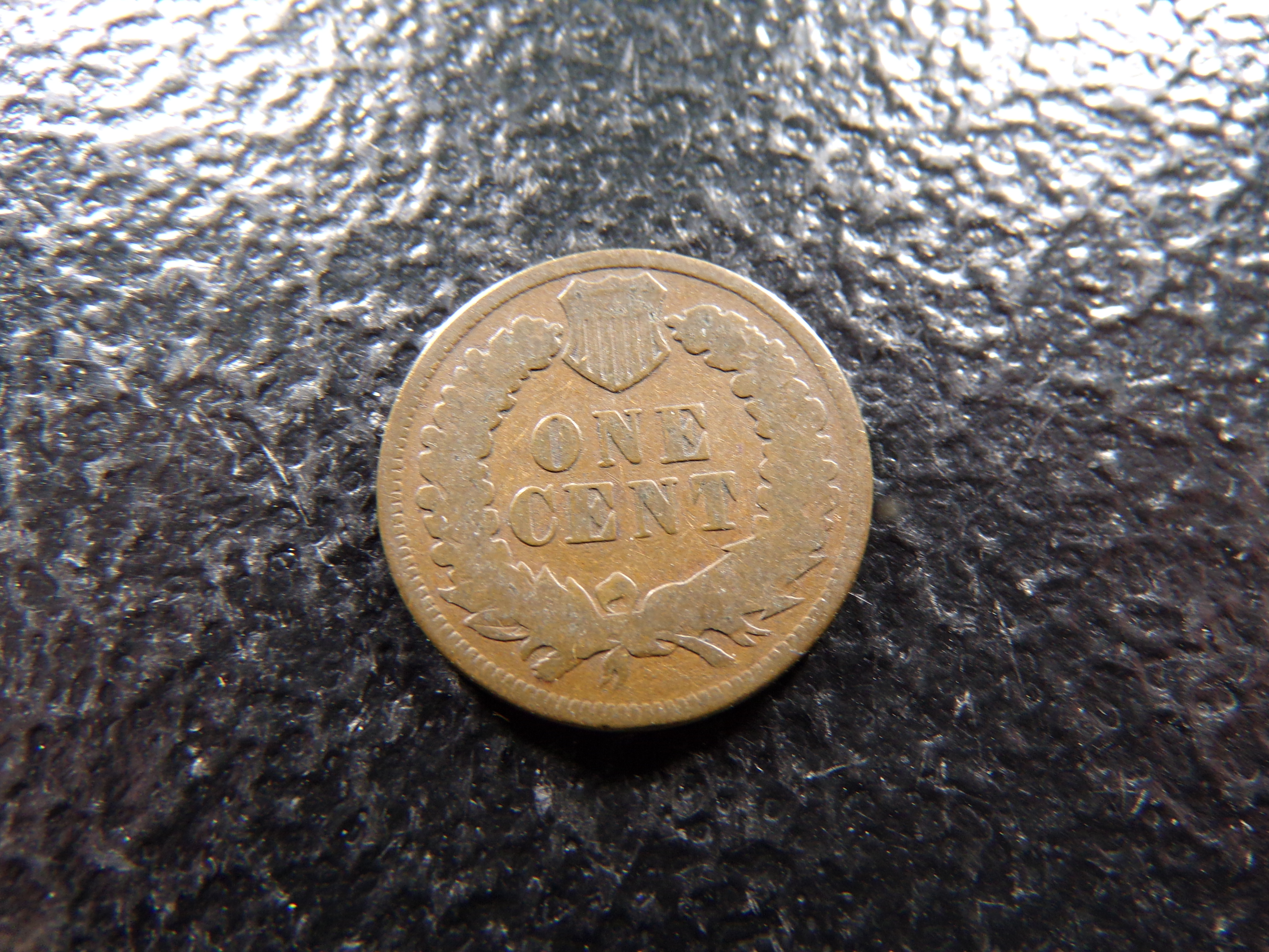 1876 RARE DATE INDIAN HEAD CENT