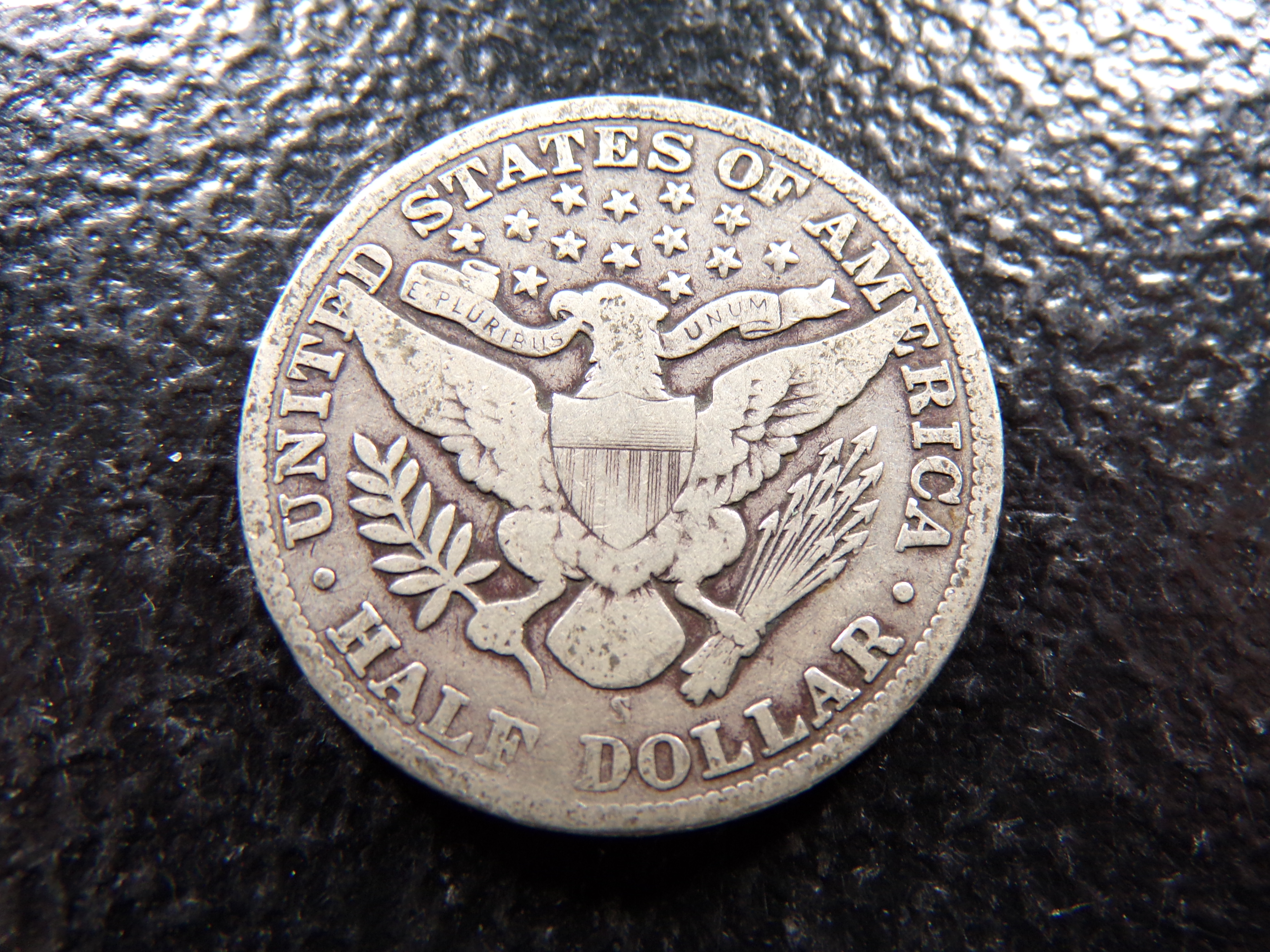 1911-S BARBER SILVER HALF DOLLAR ***MINTED 1 1/4 MILLION