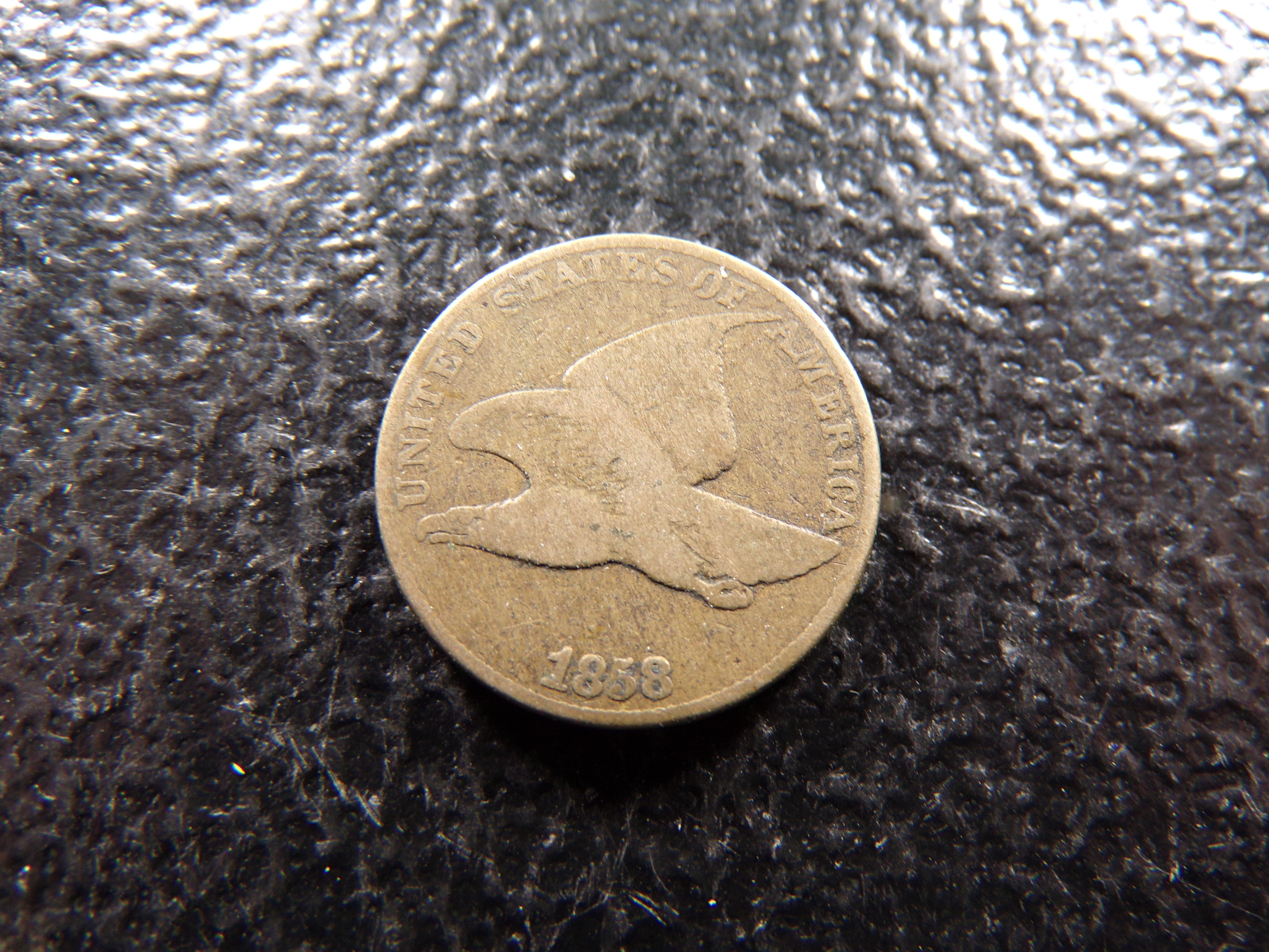 1858 FLYING EAGLE CENT