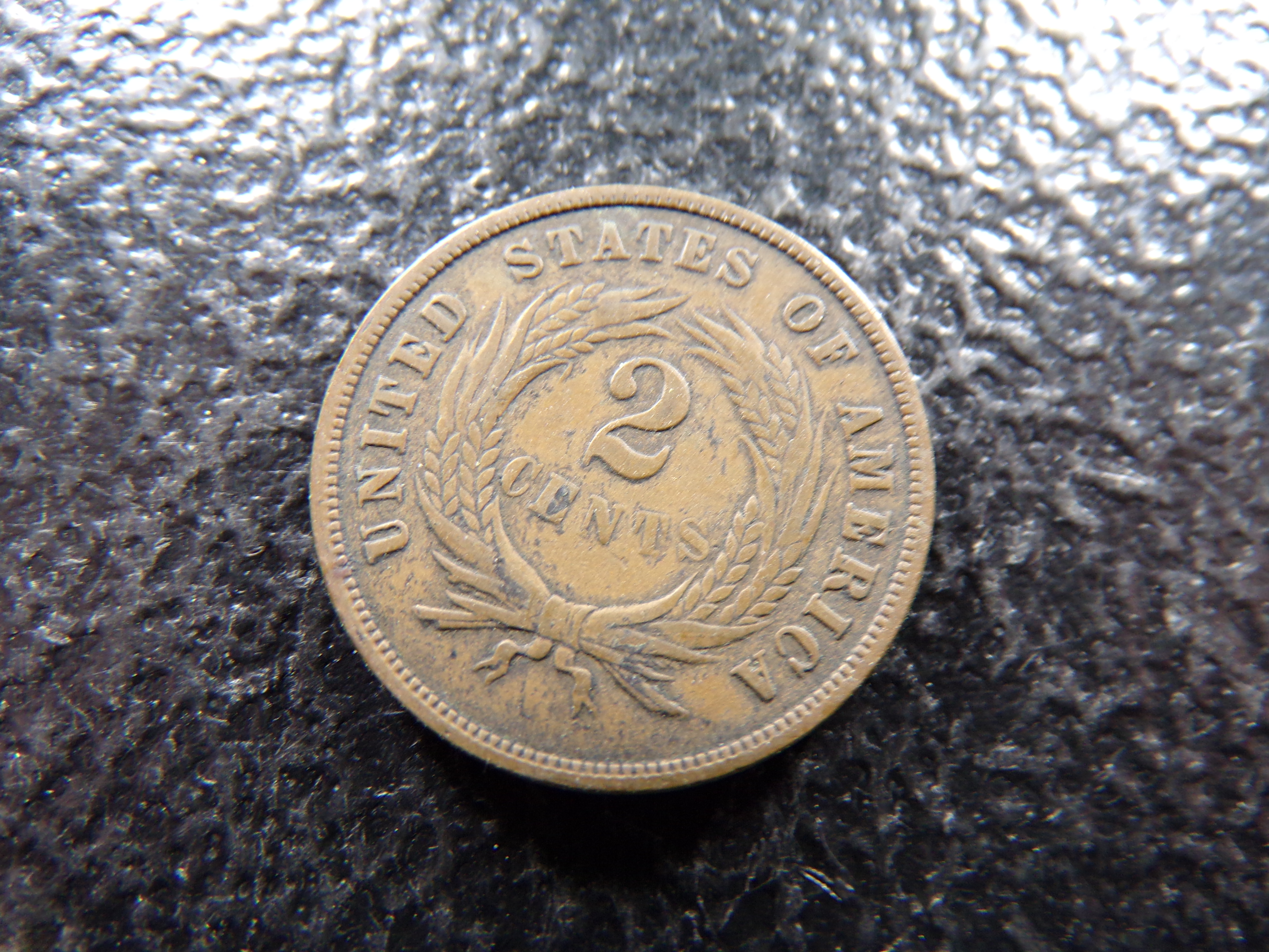 1867 TWO CENT PIECE