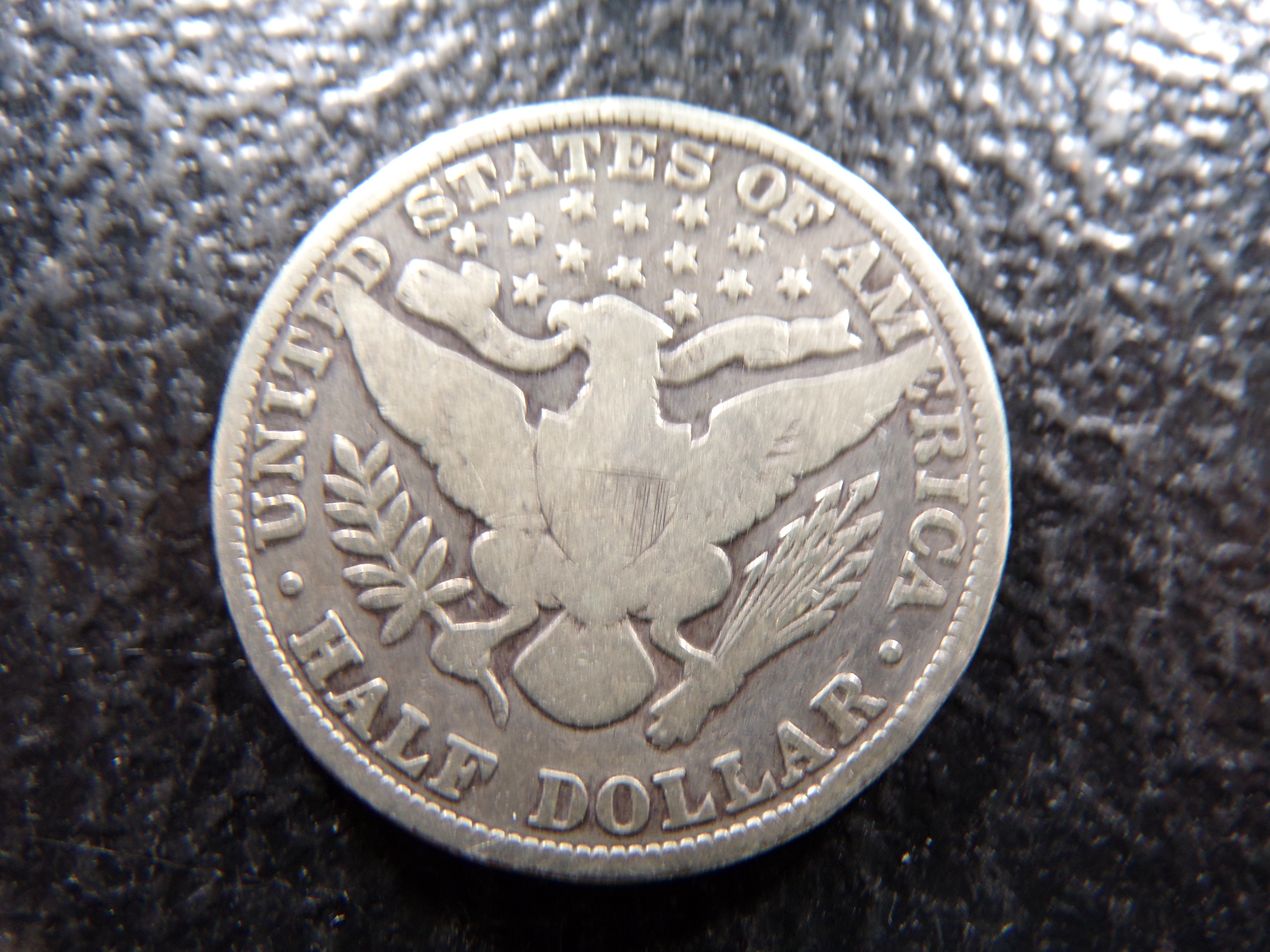 1892 BARBER SILVER HALF DOLLAR