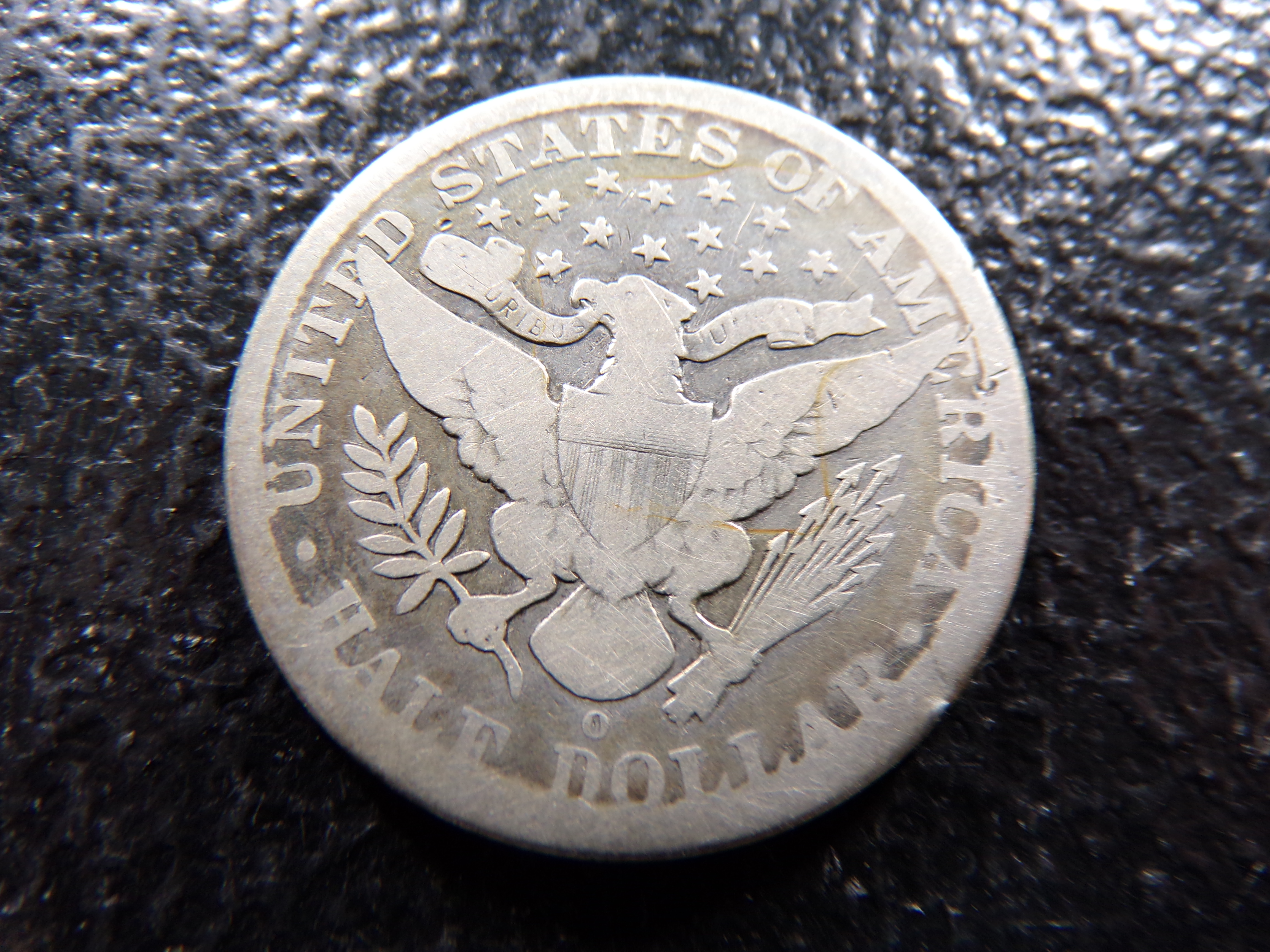 1895-O BARBER SILVER HALF DOLLAR