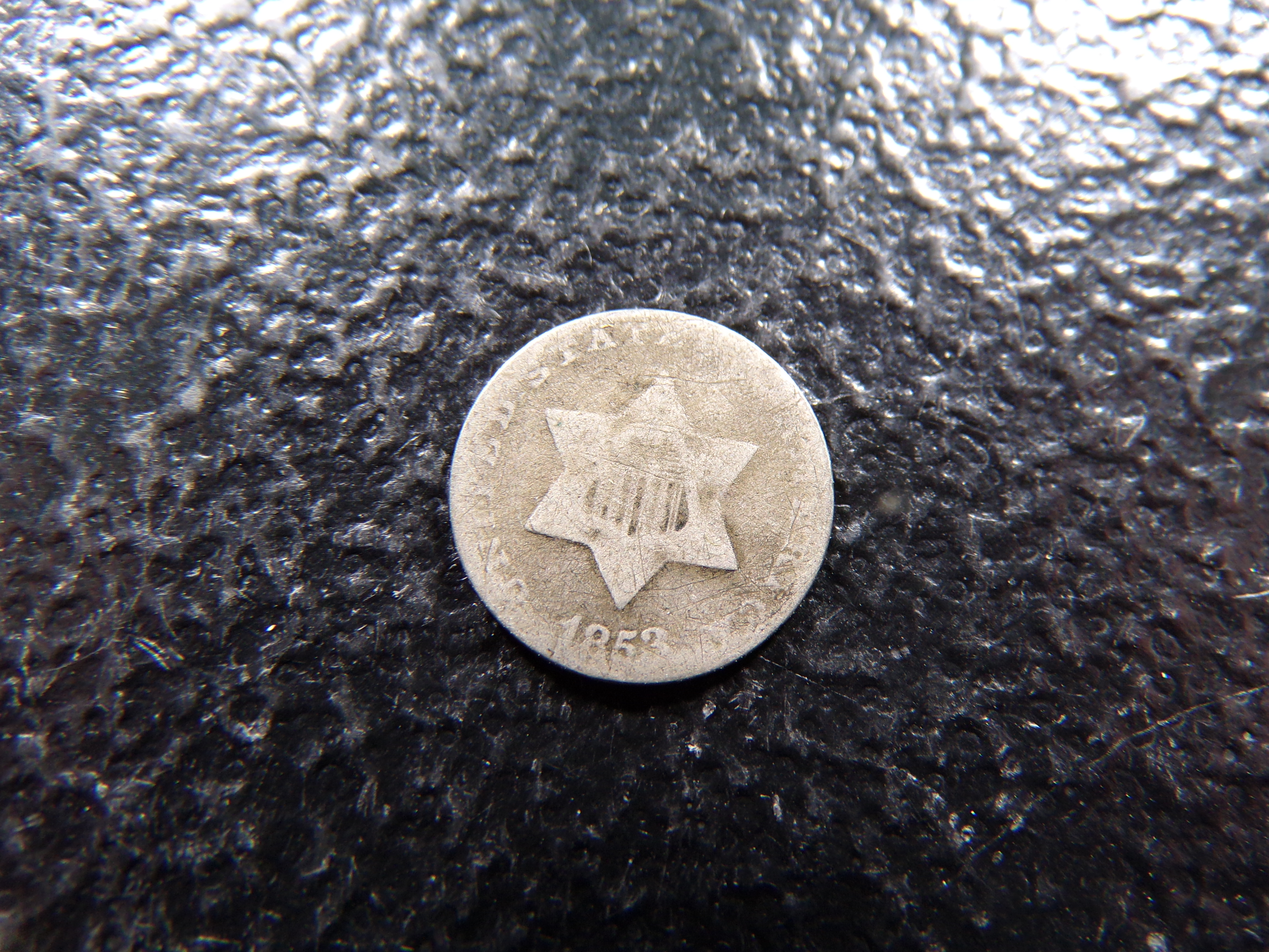 1853 THREE CENT SILVER