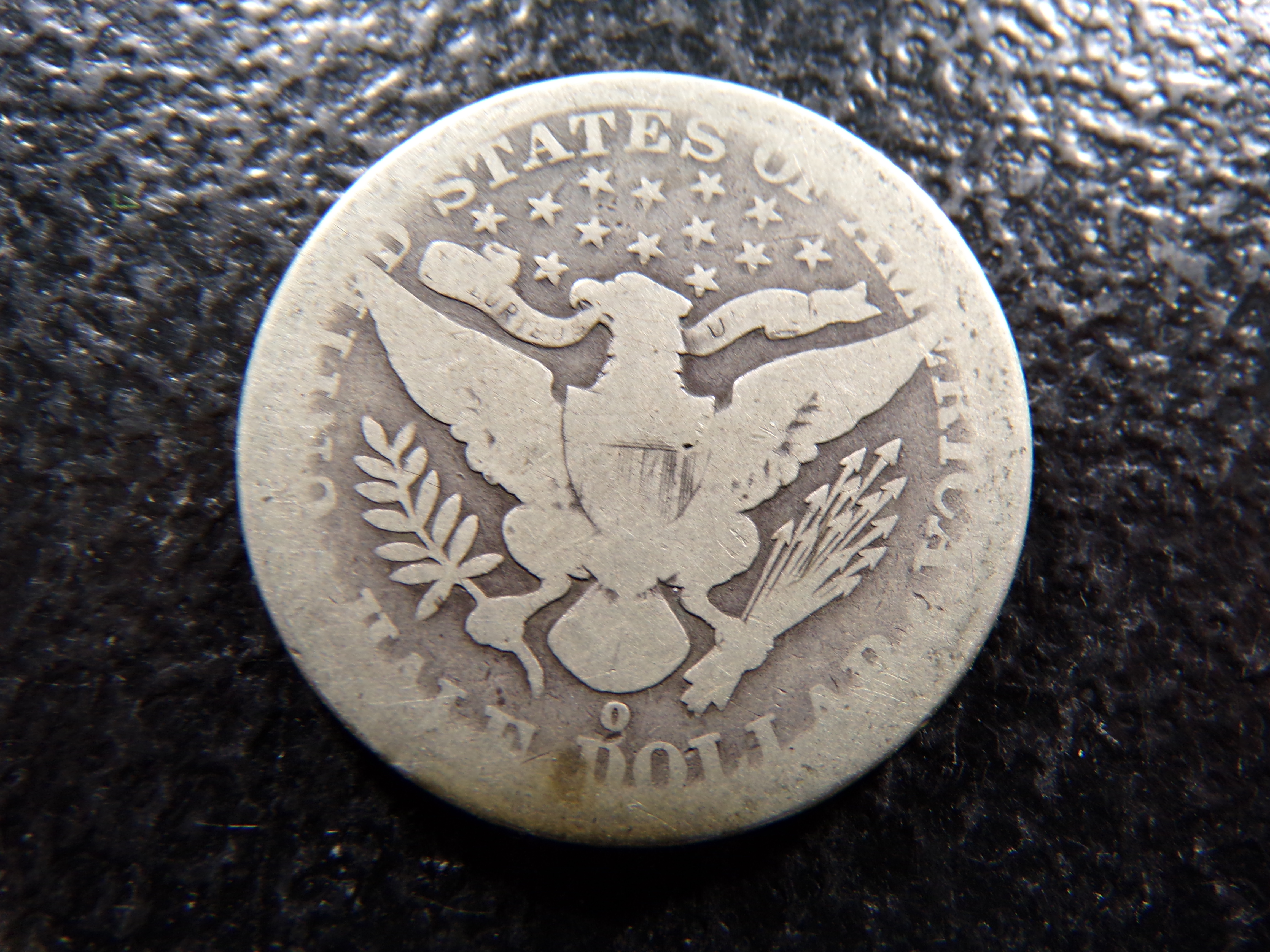 1895-O BARBER SILVER HALF DOLLAR