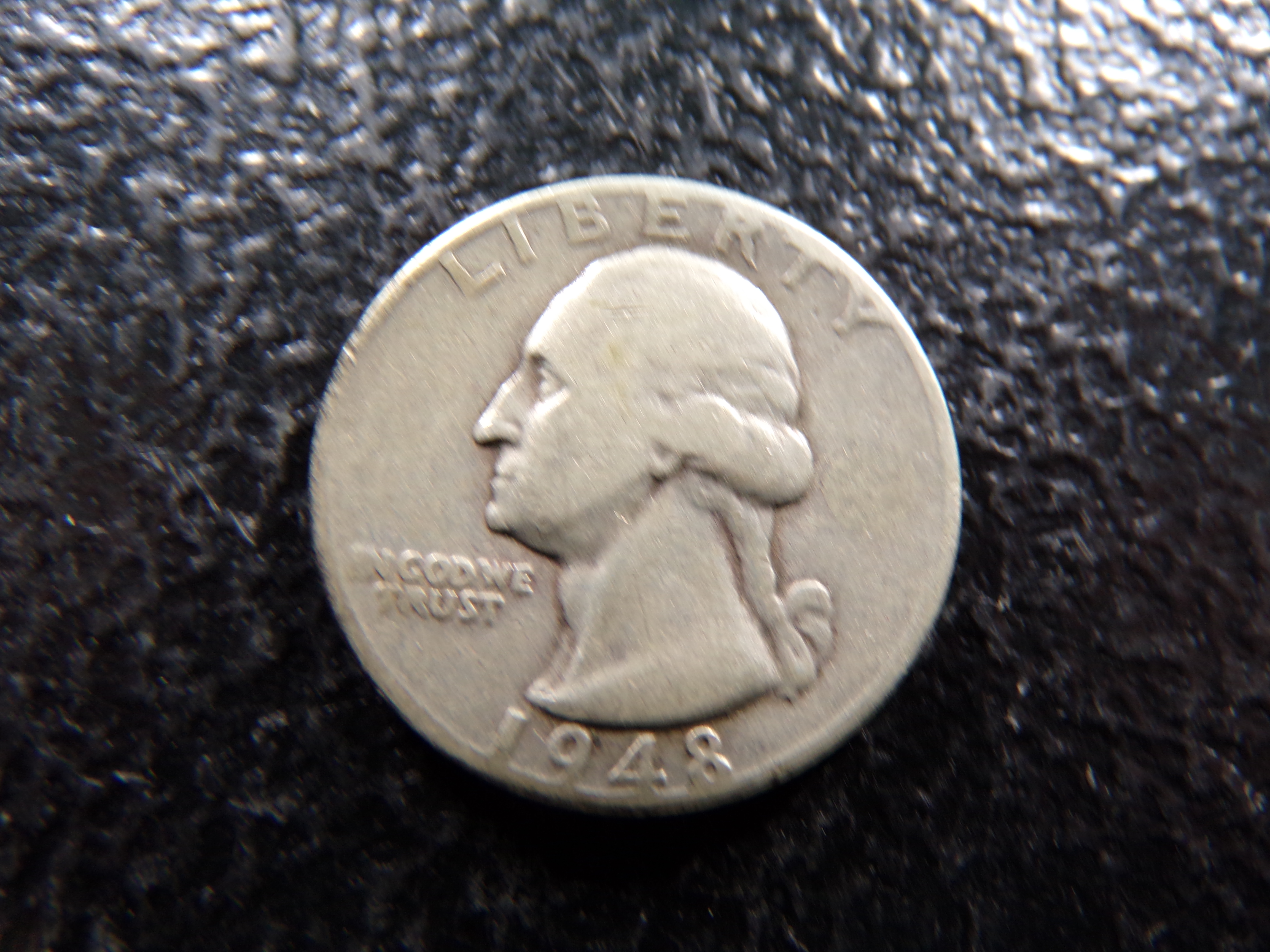 1948-D WASHINGTON SILVER QUARTER