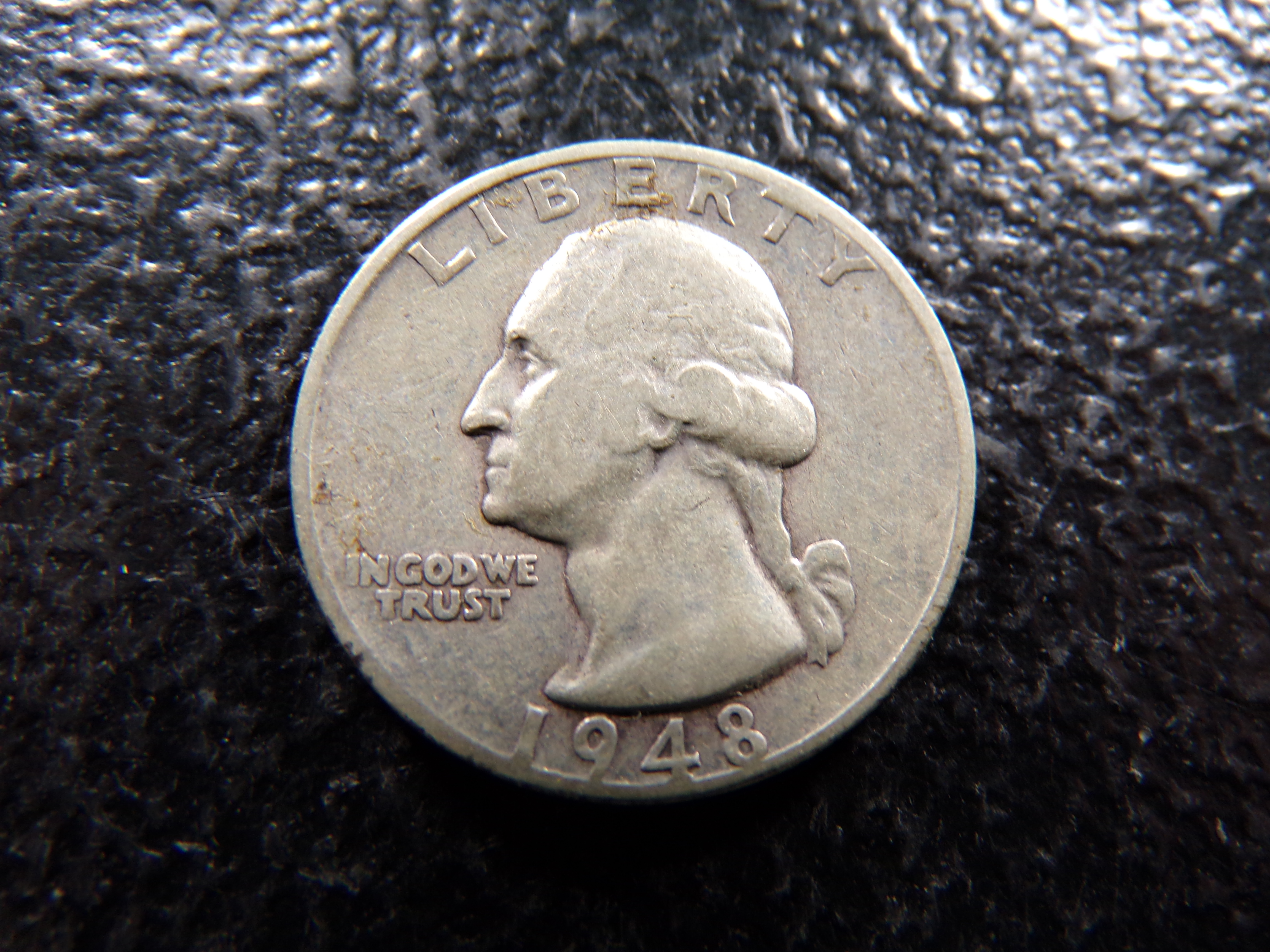 1948-S WASHINGTON SILVER QUARTER
