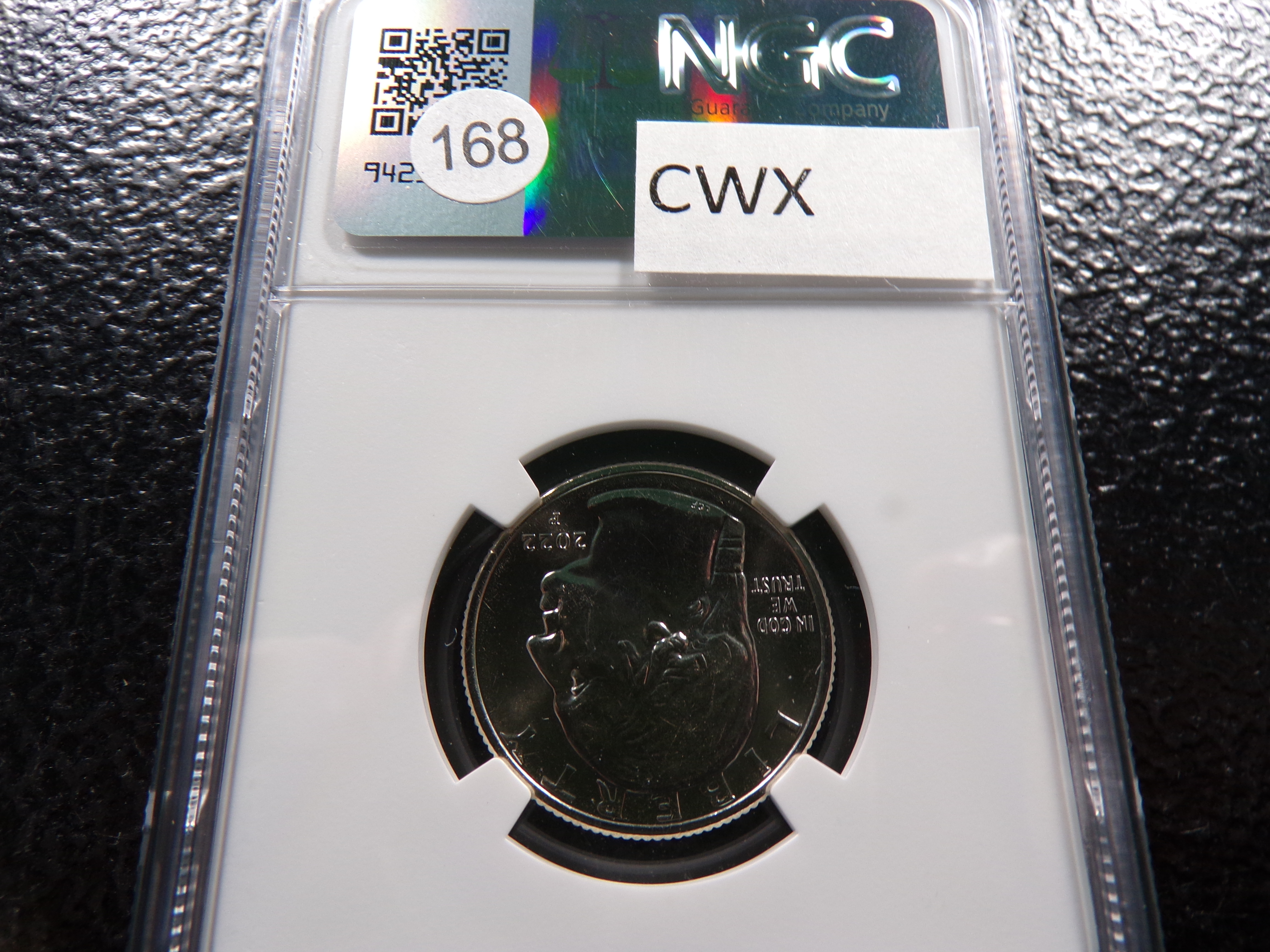 2022-P NGC MS67 WILMA MANKILLER QUARTER
