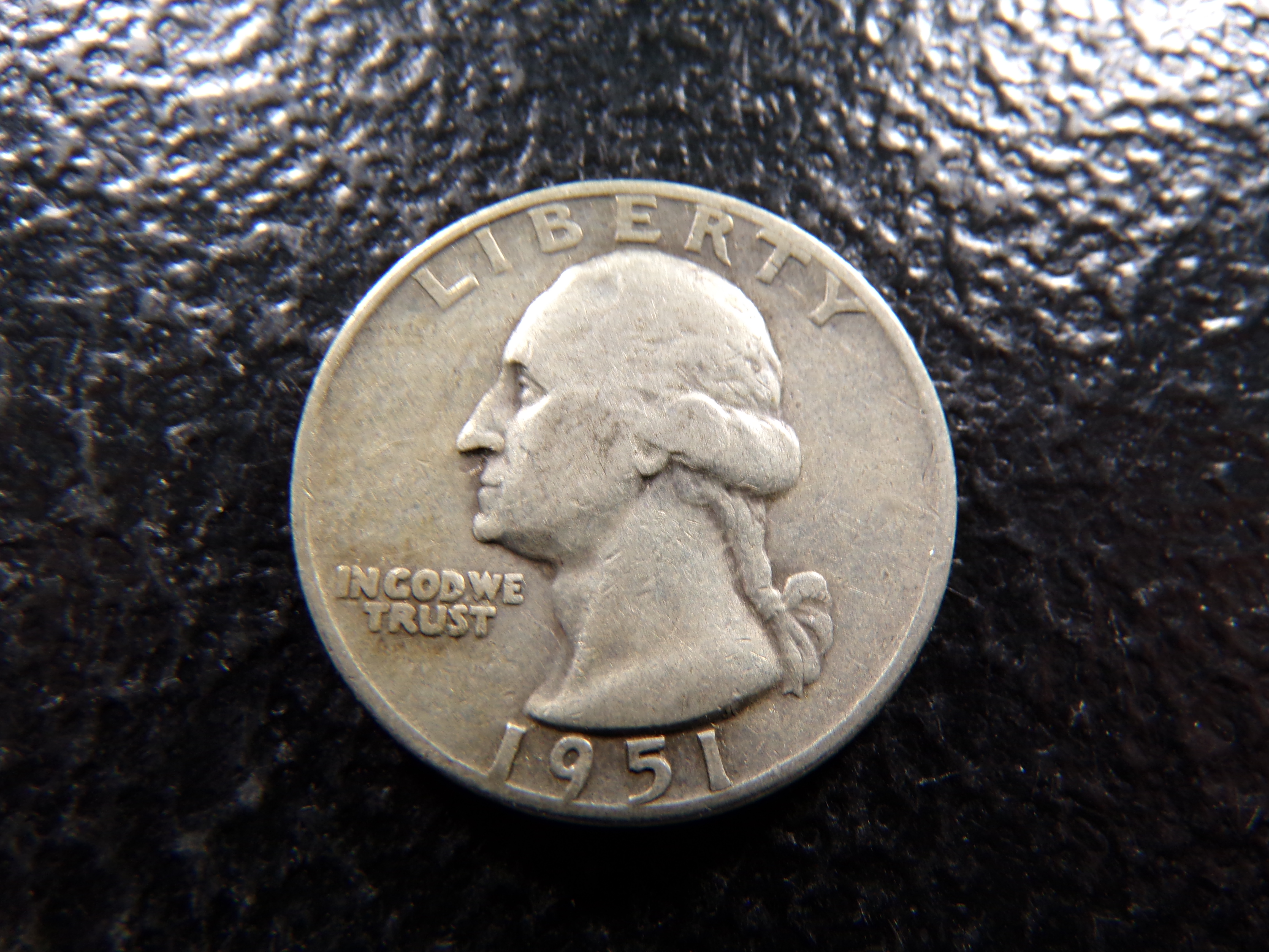 1951-D WASHINGTON SILVER QUARTER