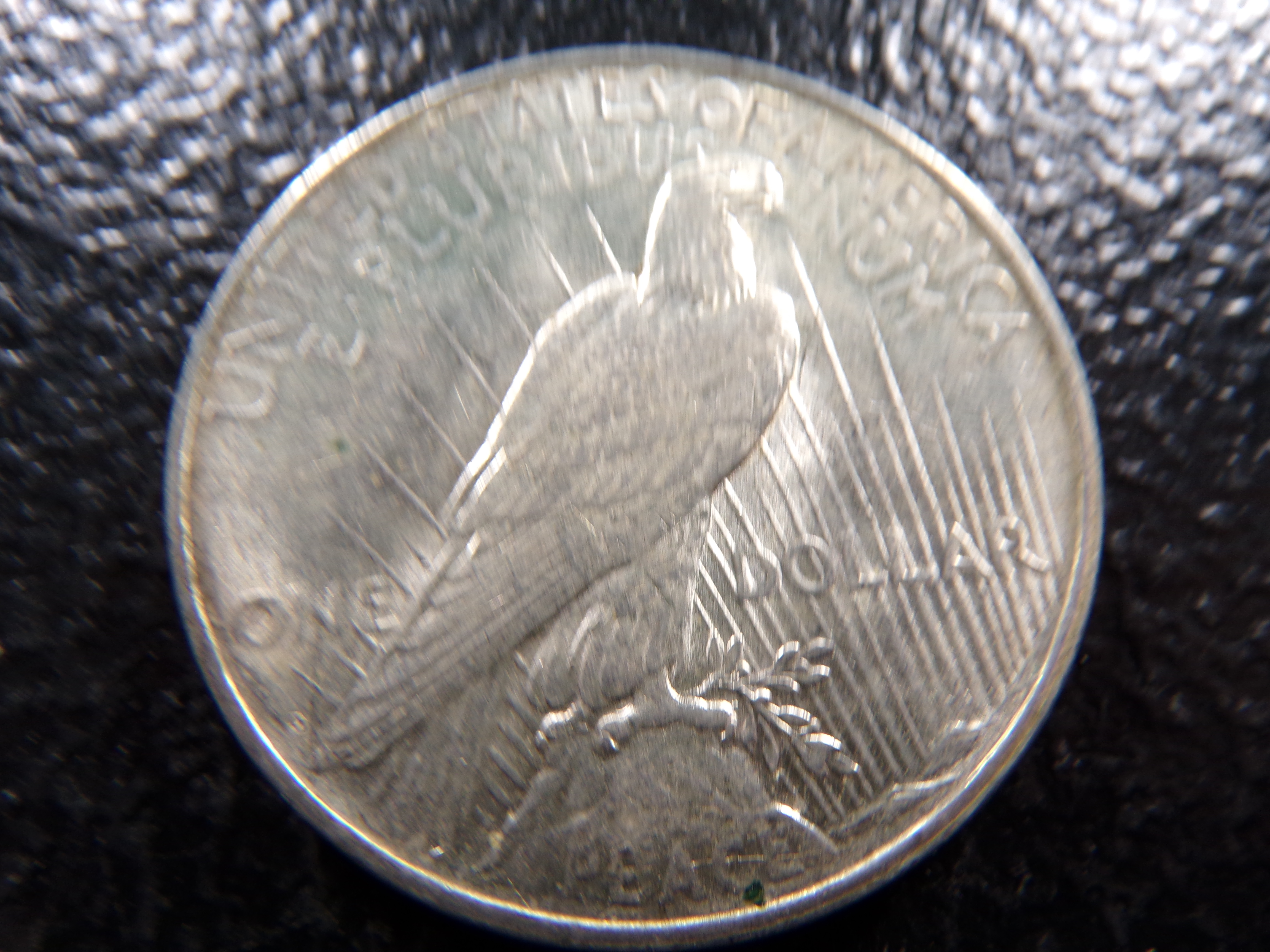 1923-D HIGH GRADE PEACE SILVER DOLLAR